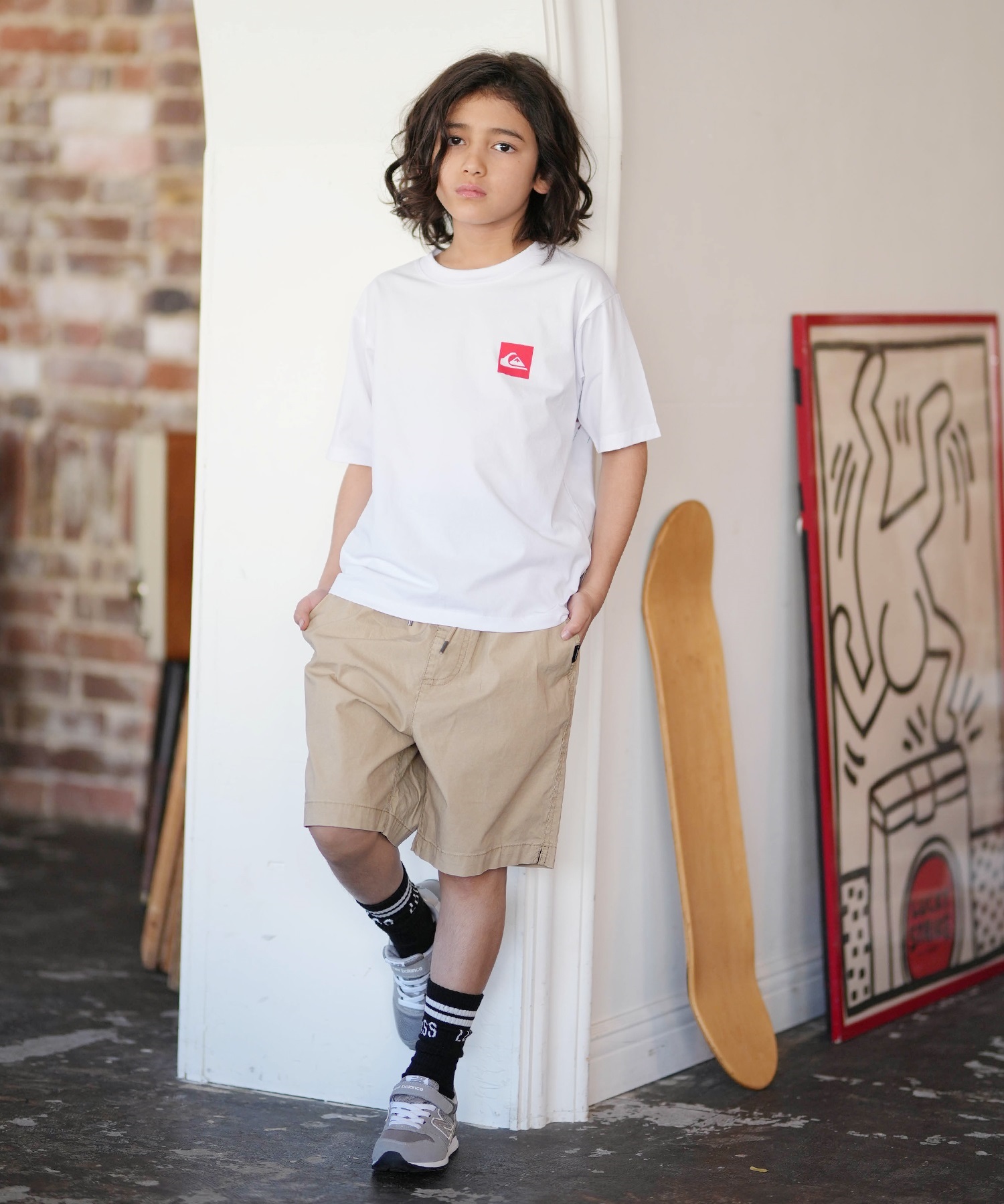 QUIKSILVER クイックシルバー ショートパンツ ハーフパンツ キッズ