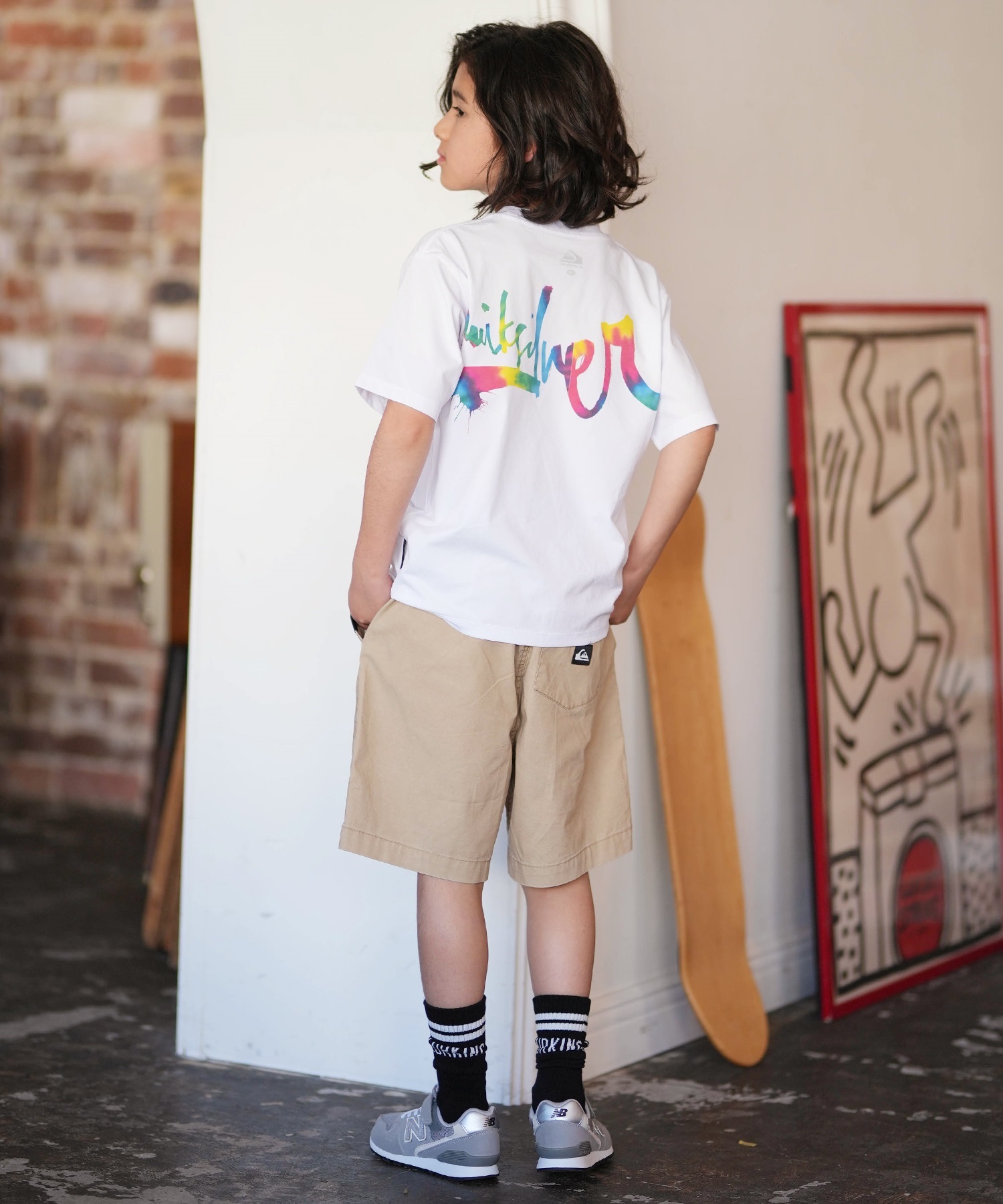 QUIKSILVER クイックシルバー ショートパンツ ハーフパンツ キッズ