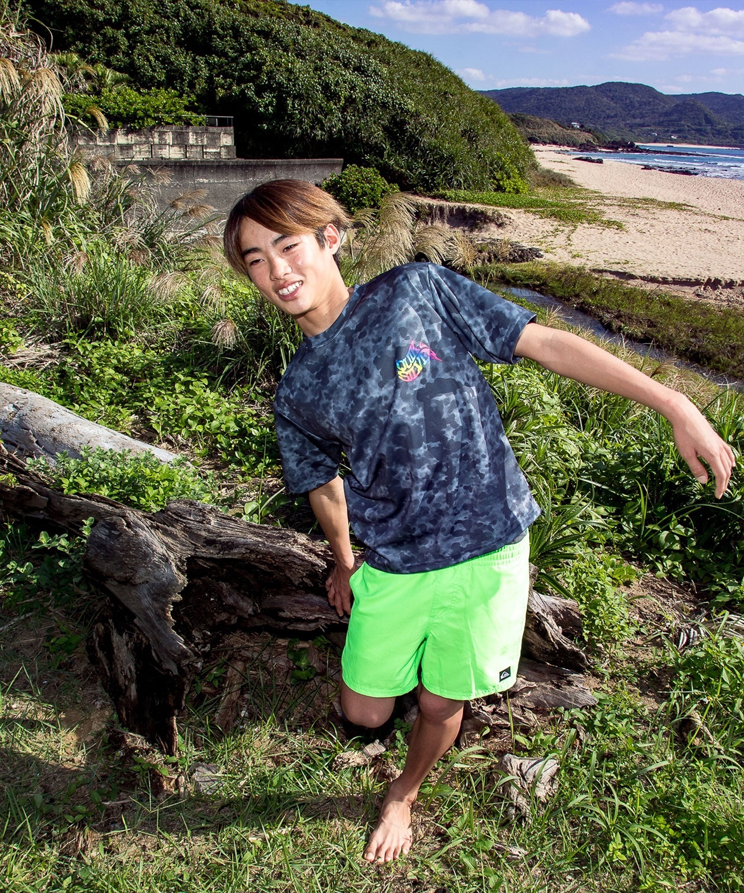 QUIKSILVER クイックシルバー 水着 トランクス ボードショーツ キッズ EVERYDAY VOLLEY YTH EQBJV03543(NJZ0-130cm)