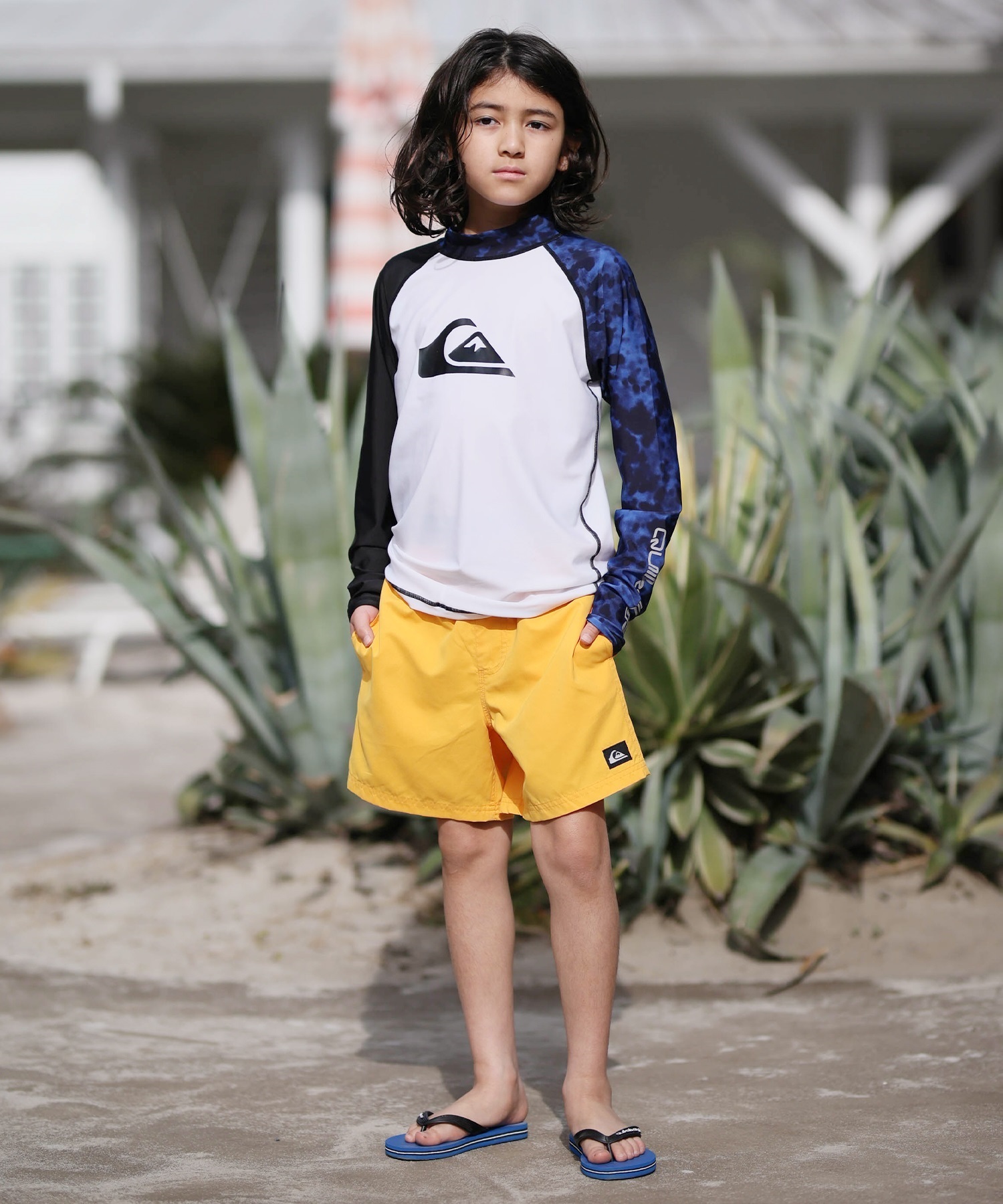 QUIKSILVER クイックシルバー 水着 トランクス ボードショーツ キッズ