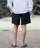 QUIKSILVER クイックシルバー 水着 海パン トランクス サーフパンツ キッズ ジュニア 子供 水陸両用 速乾 SOLID VOLLEY YOUTH 16NB KBS262001(BLK-130cm)