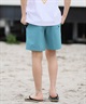 QUIKSILVER クイックシルバー 水着 海パン トランクス サーフパンツ キッズ ジュニア 子供 水陸両用 速乾 SOLID VOLLEY YOUTH 16NB KBS262001(BLK-130cm)