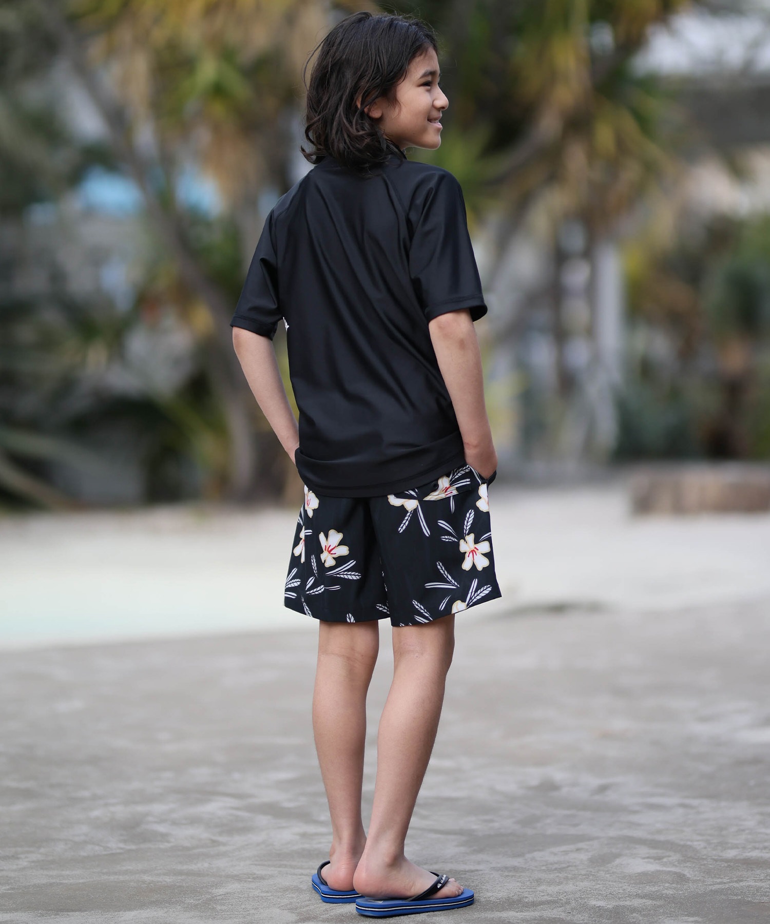 QUIKSILVER クイックシルバー 水着 トランクス ボードショーツ キッズ