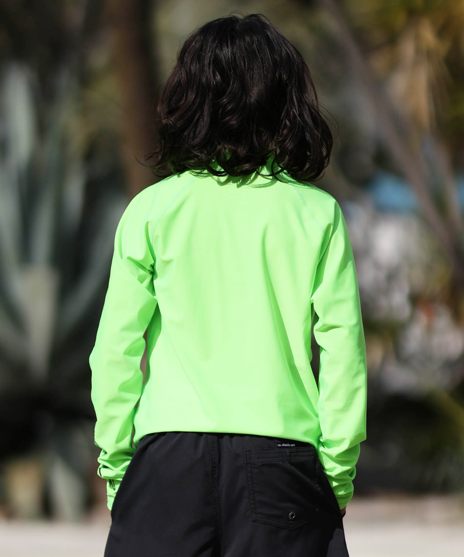QUIKSILVER クイックシルバー 水着 ラッシュガード 長袖 Tシャツ ロンT