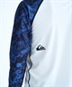 QUIKSILVER クイックシルバー 水着 ラッシュガード 長袖 Tシャツ ロンT キッズ ALL TIME LR YOUTH KLY261001(CRY-120cm)