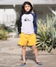QUIKSILVER クイックシルバー 水着 ラッシュガード 長袖 Tシャツ ロンT キッズ ALL TIME LR YOUTH KLY261001(CRY-120cm)