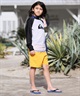 QUIKSILVER クイックシルバー 水着 ラッシュガード 長袖 Tシャツ ロンT キッズ ALL TIME LR YOUTH KLY261001(CRY-120cm)