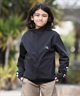 QUIKSILVER クイックシルバー 水着 長袖 ラッシュガード ジップアップ キッズ CHECKER ZIP YOUTH KLY261006(BLK-130cm)