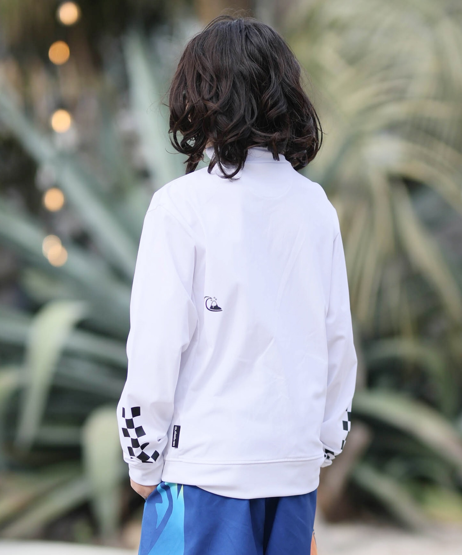 QUIKSILVER クイックシルバー 水着 長袖 ラッシュガード ジップアップ