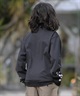 QUIKSILVER クイックシルバー 水着 長袖 ラッシュガード ジップアップ キッズ CHECKER ZIP YOUTH KLY261006(BLK-130cm)