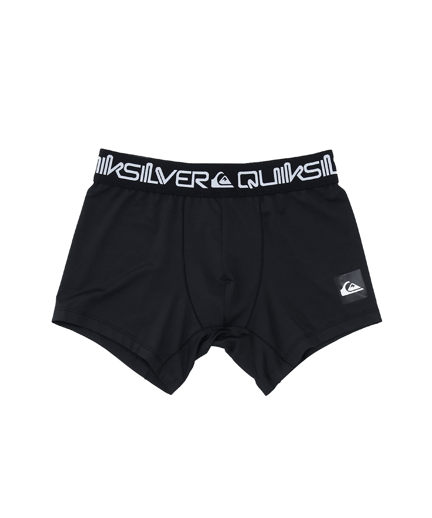 QUIKSILVER クイックシルバー インナーショーツ キッズ ジュニア ラッシュレギンス 水陸両用 QS BOX YOUTH KUD261001(BLK1-130cm)