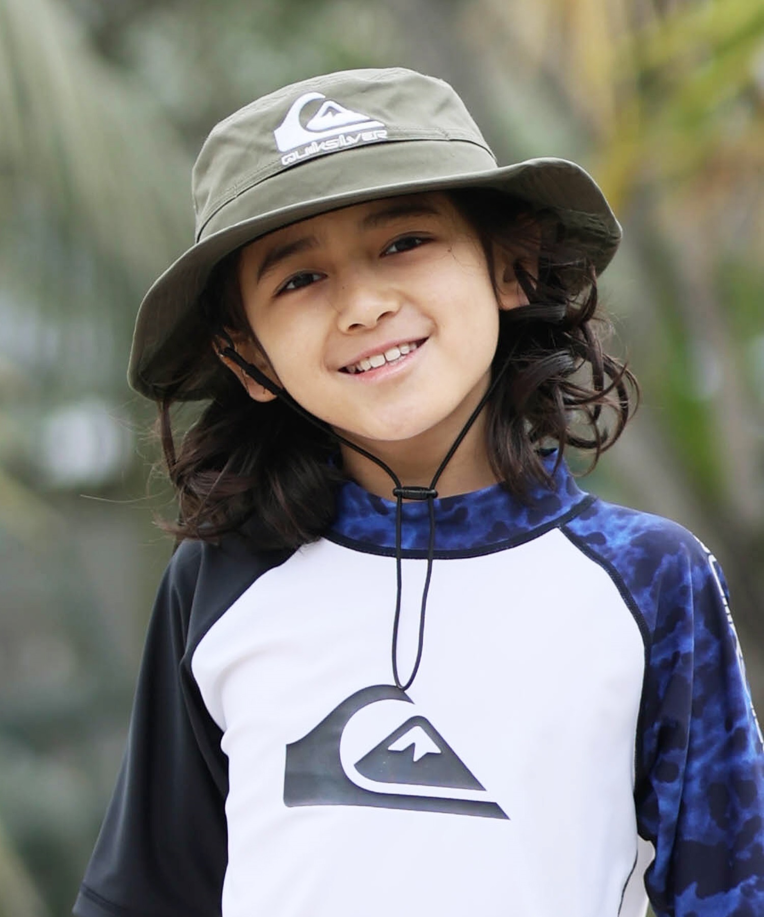 エスパーの歩哨　日　４枚セット QUIKSILVER クイックシルバー ハット サーフハット キッズ BOY WR UV