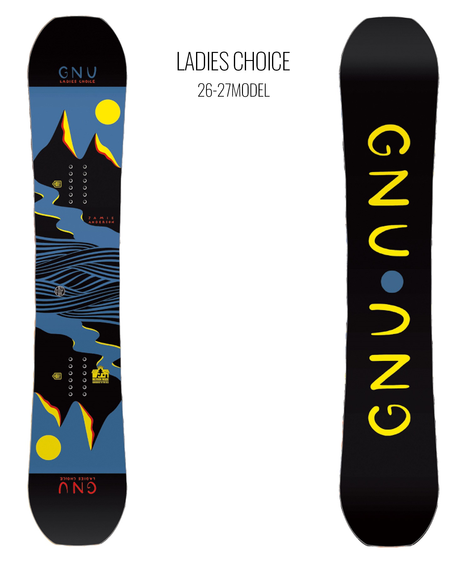 GNU グヌー レディースチョイス LADIES CHOICE スノーボード 板