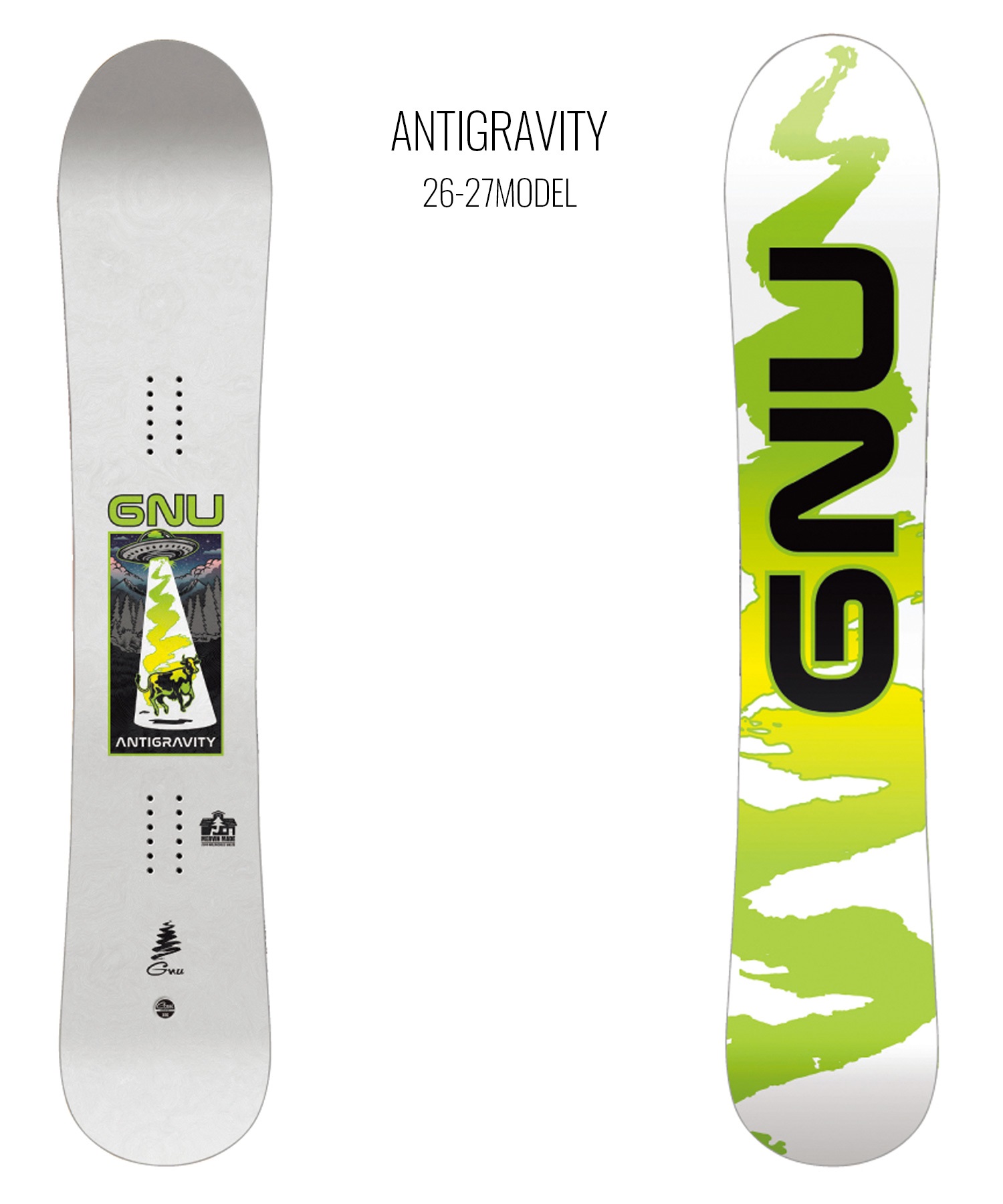 GNU グヌー アンチグラビティ ANTIGRAVITY スノーボード 板 パウダー