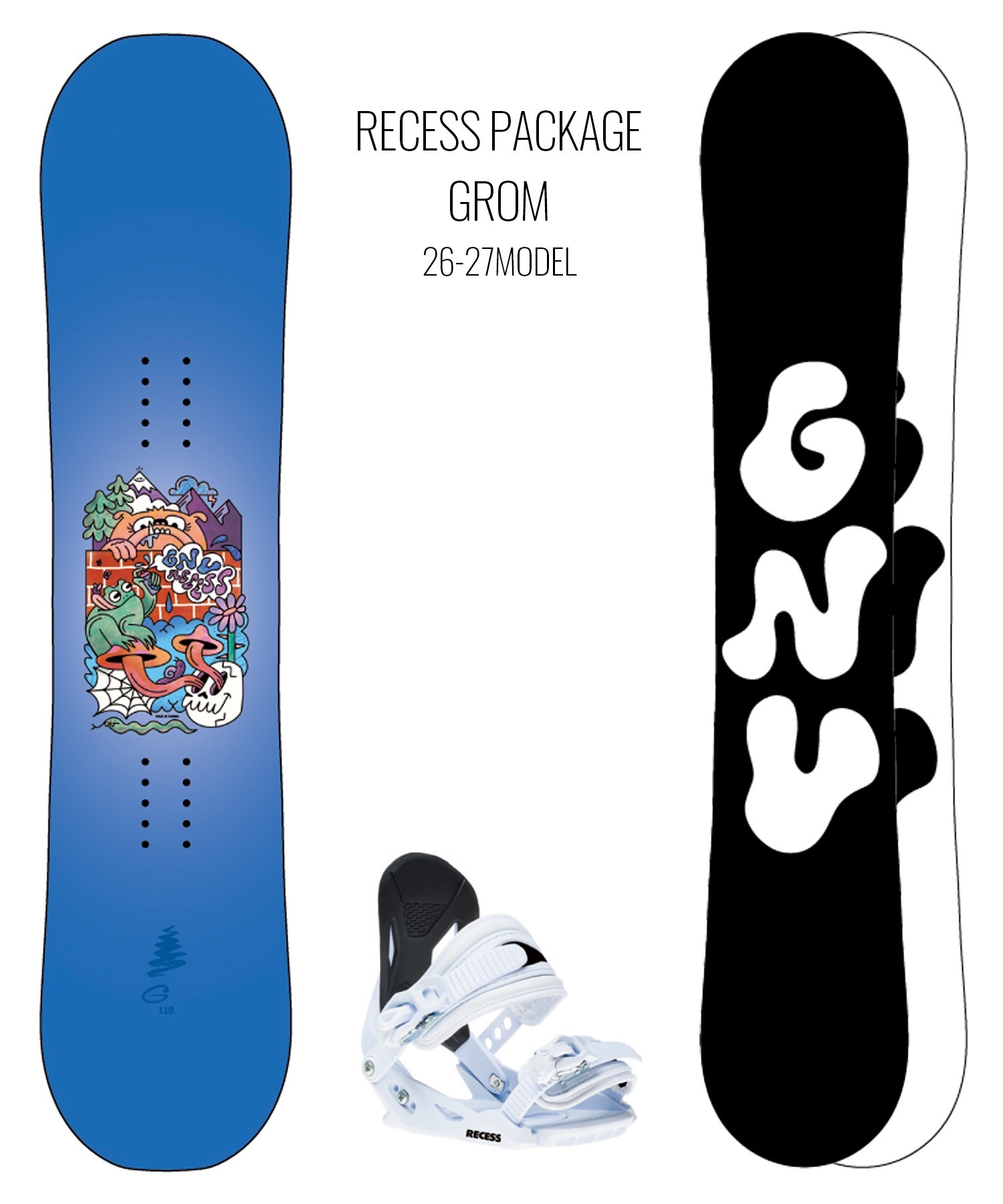 GNU グヌー リセスグロムパッケージ RECESS PACKAGE - GROM