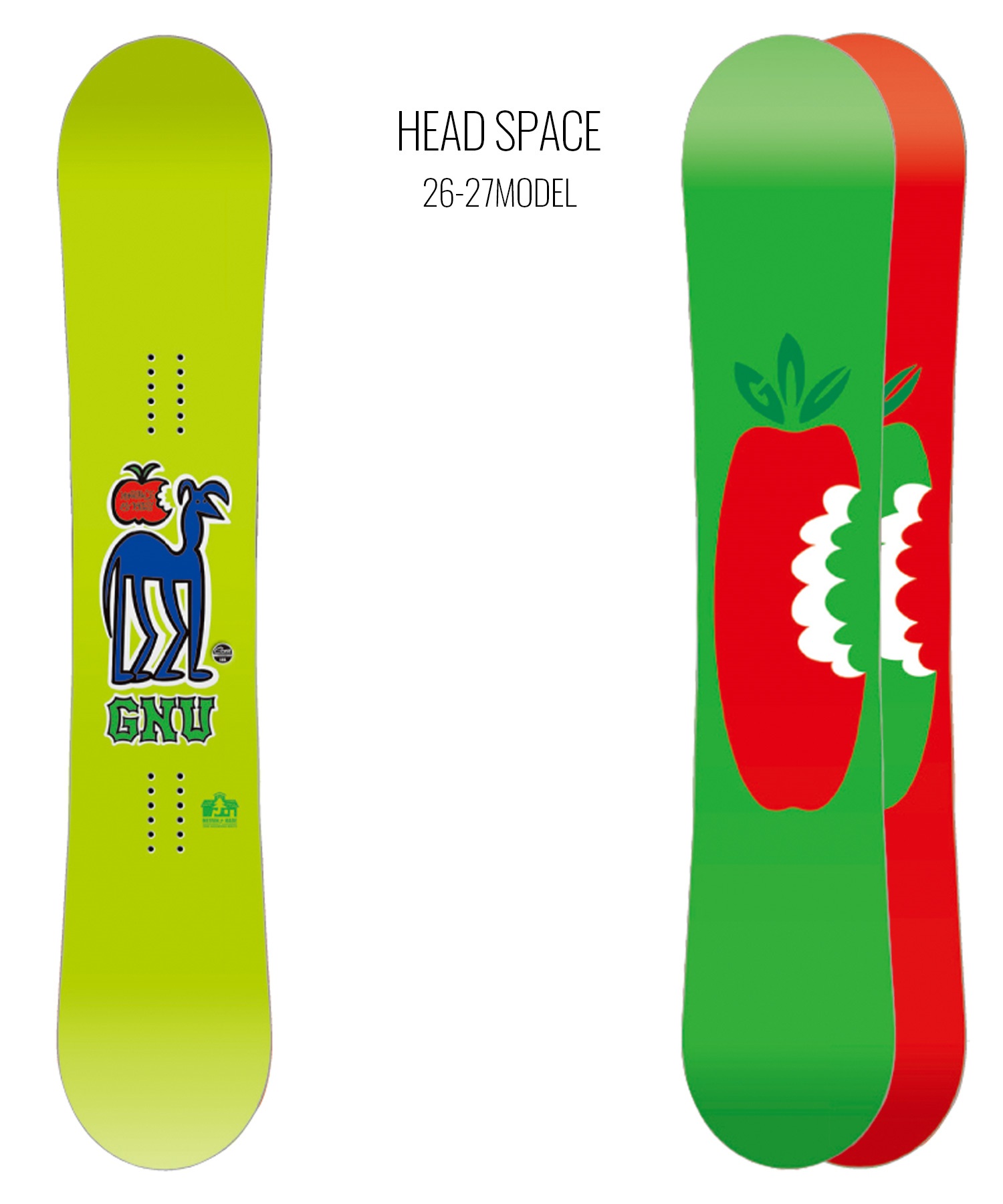 週末セール！22-23 半額以下！GNU HEAD SPACE 152cm GNU グヌー ヘッドスペース HEAD SPACE スノーボード 板 フォレスト