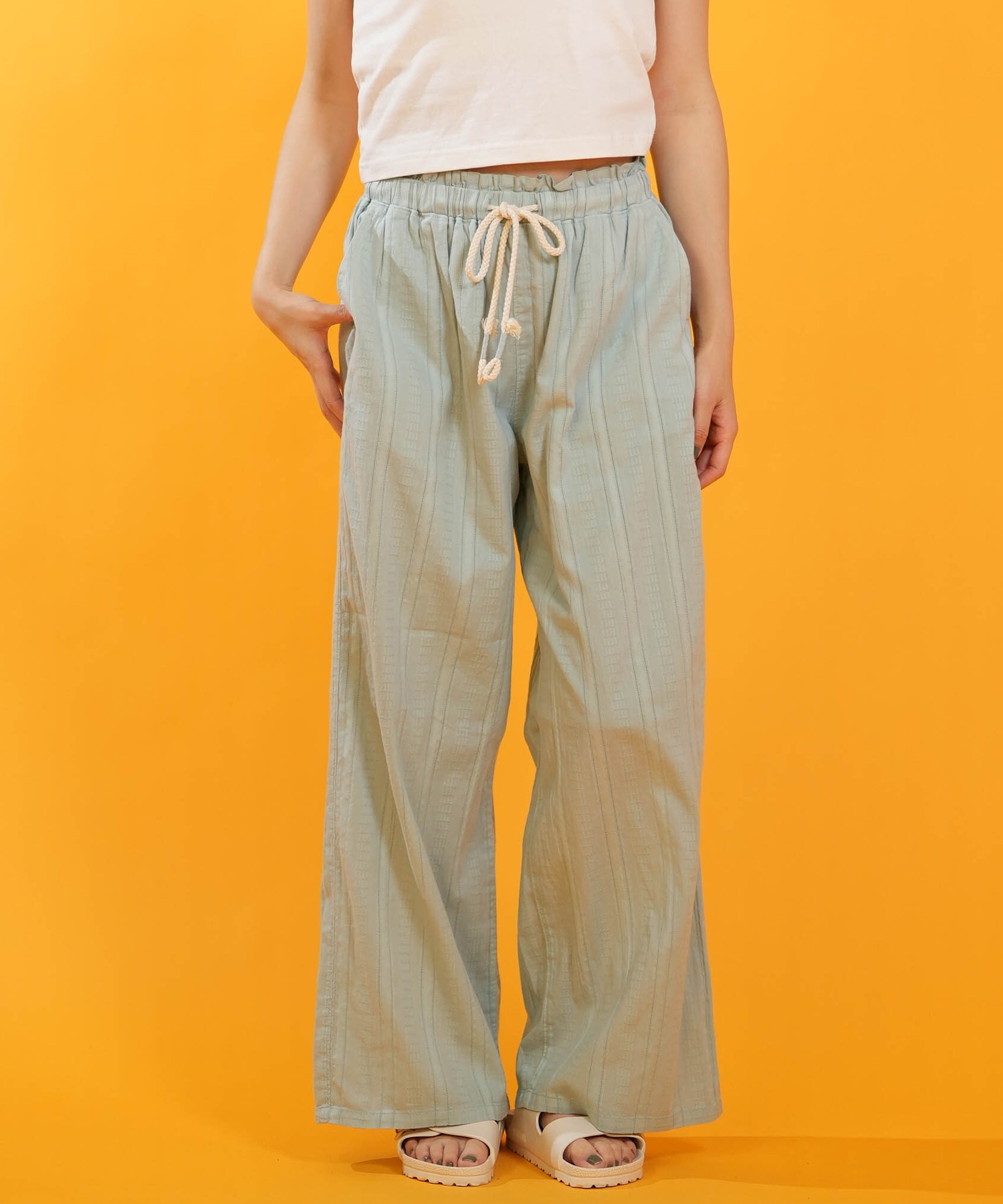 HULALANI フララニ ロングパンツ レディース シンプル 263HU2LP184