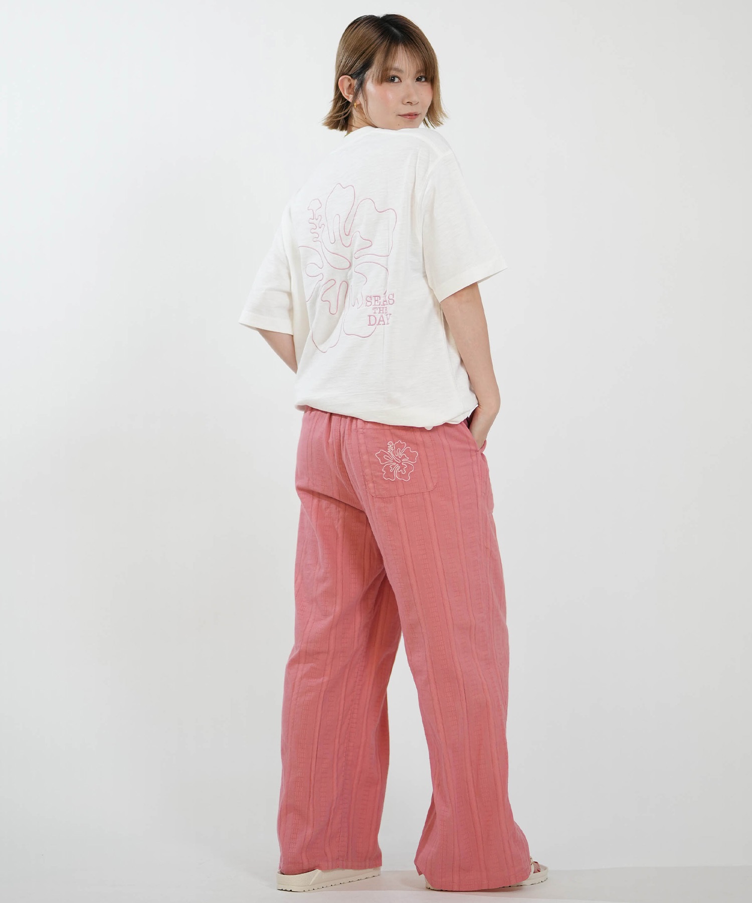 HULALANI フララニ ロングパンツ レディース シンプル 263HU2LP184