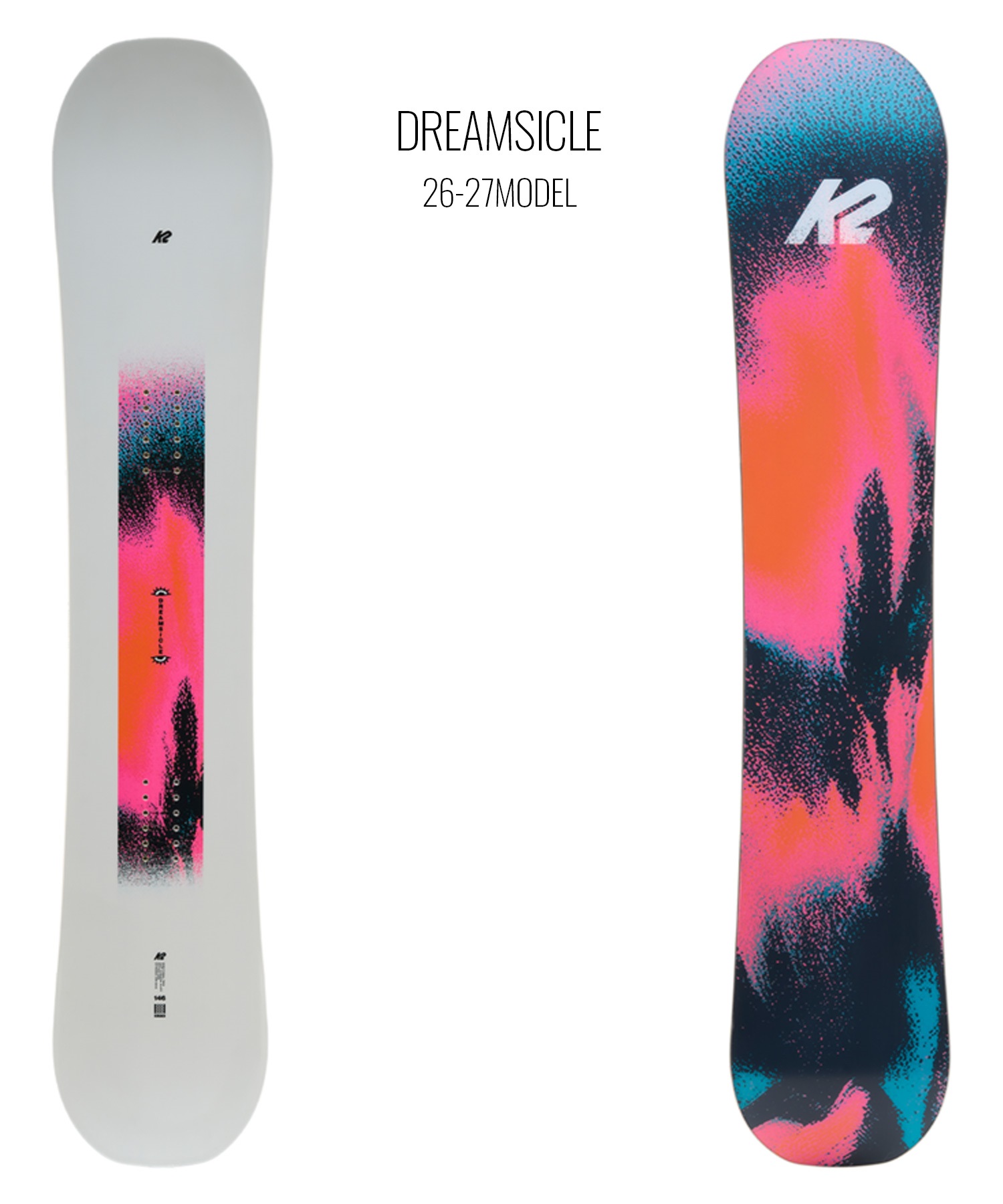 K2 ケーツー ドリームシクル DREAMSICLE スノーボード 板 ディレク