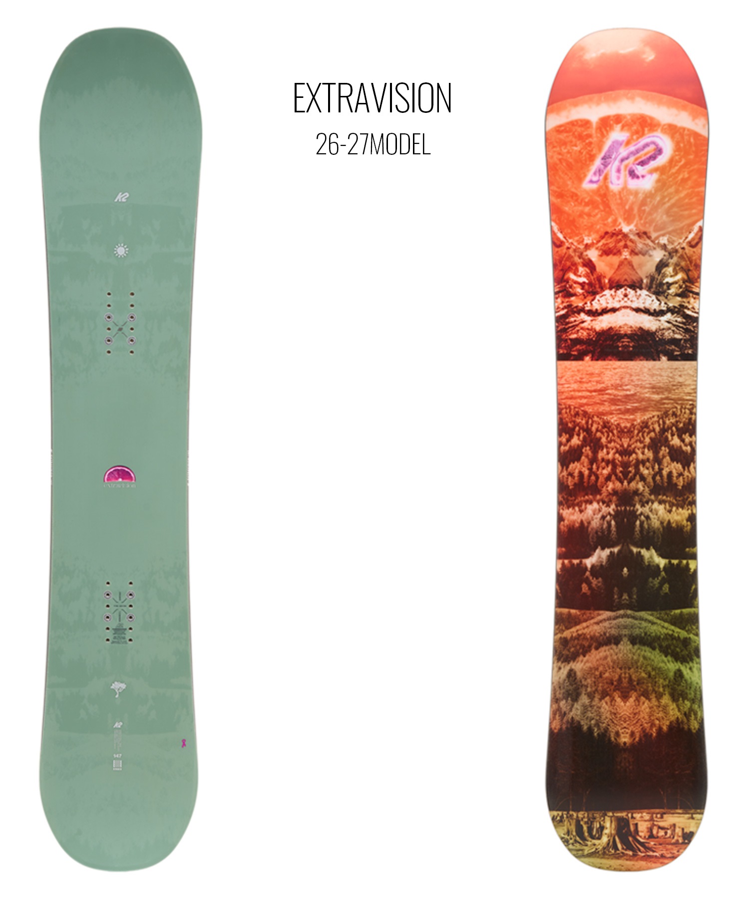 K2 ケーツー エクストラビジョン EXTRAVISION スノーボード 板 ツイン