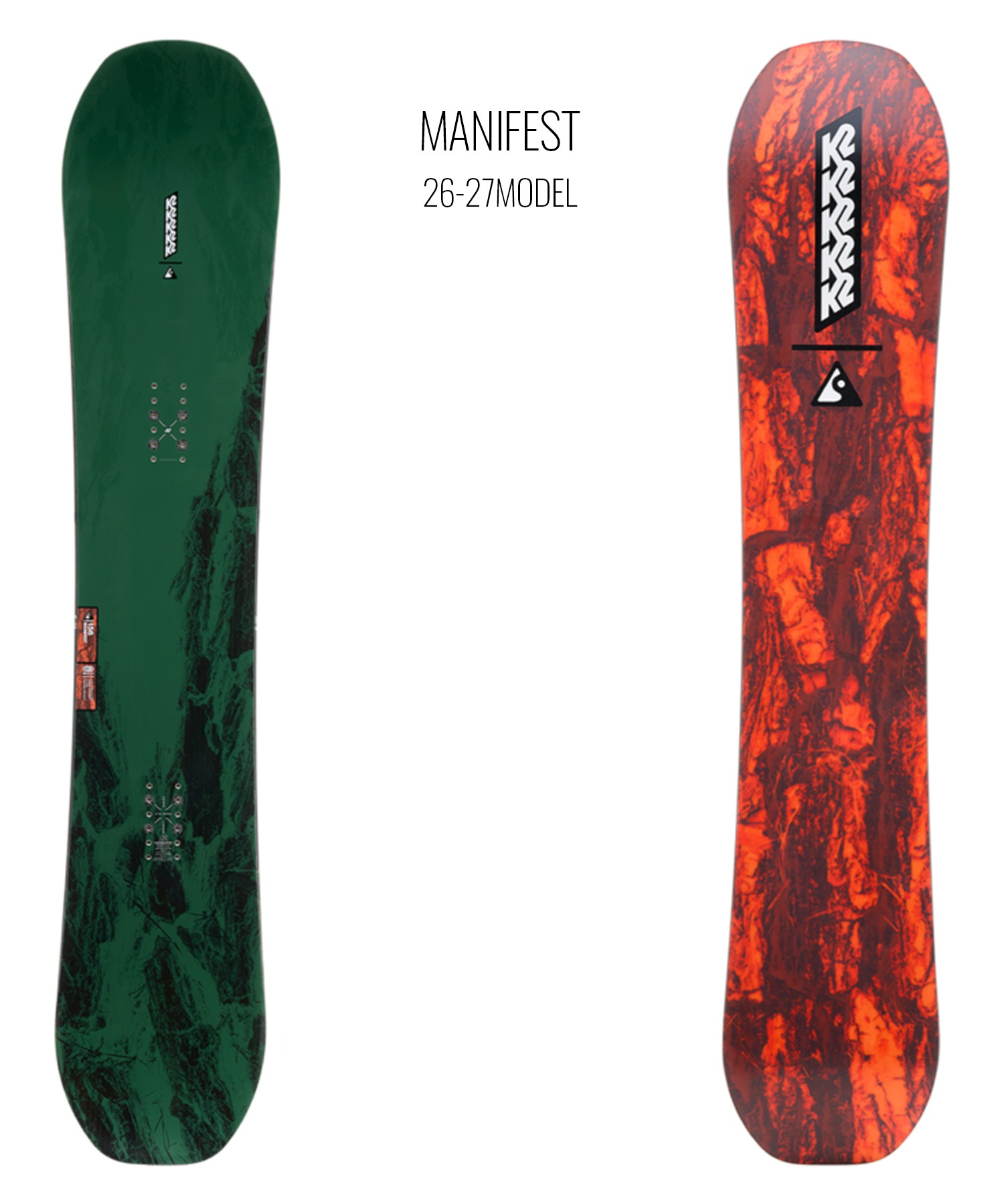 K2 ケーツー マニフェスト MANIFEST スノーボード 板 ディレクショナル