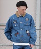 SANTA CRUZ サンタクルーズ ジャケット メンズ SC PATCHES DENIM JACKET 502261101(STWSH-M)