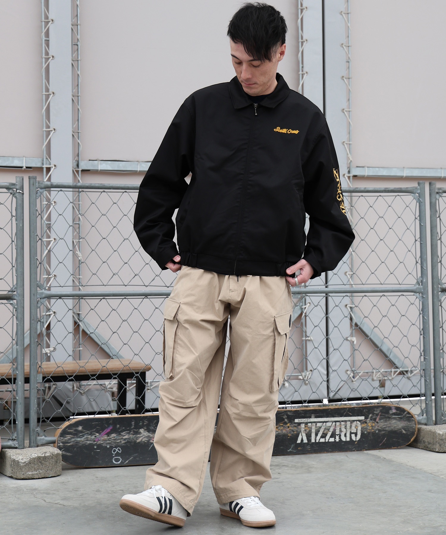 SANTA CRUZ サンタクルーズ ジャケット メンズ SC BLOUSON 502261102