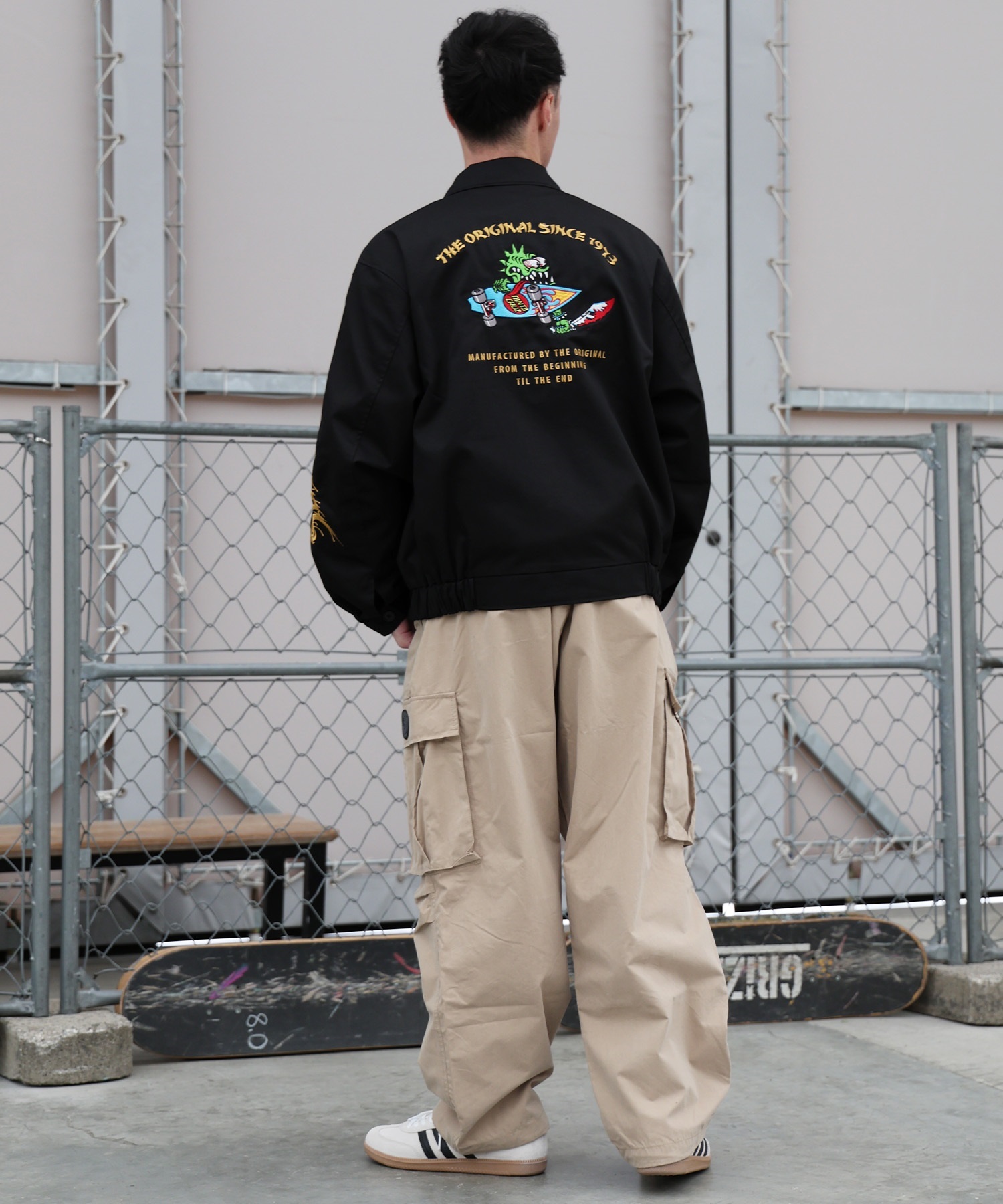 SANTA CRUZ サンタクルーズ ジャケット メンズ SC BLOUSON 502261102