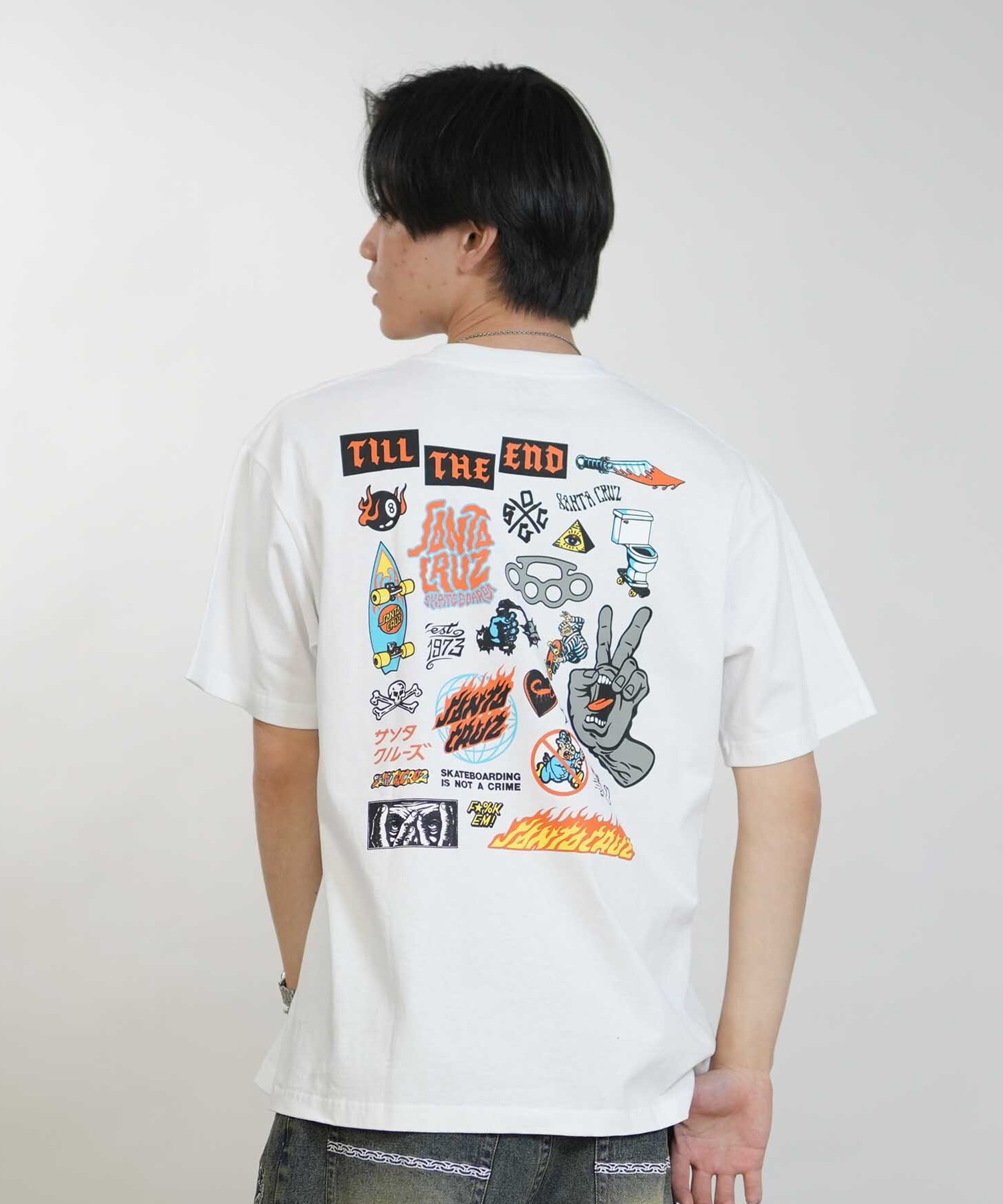 SANTA CRUZ サンタクルーズ 半袖 Tシャツ SC COLLECTOR MAP S S TEE