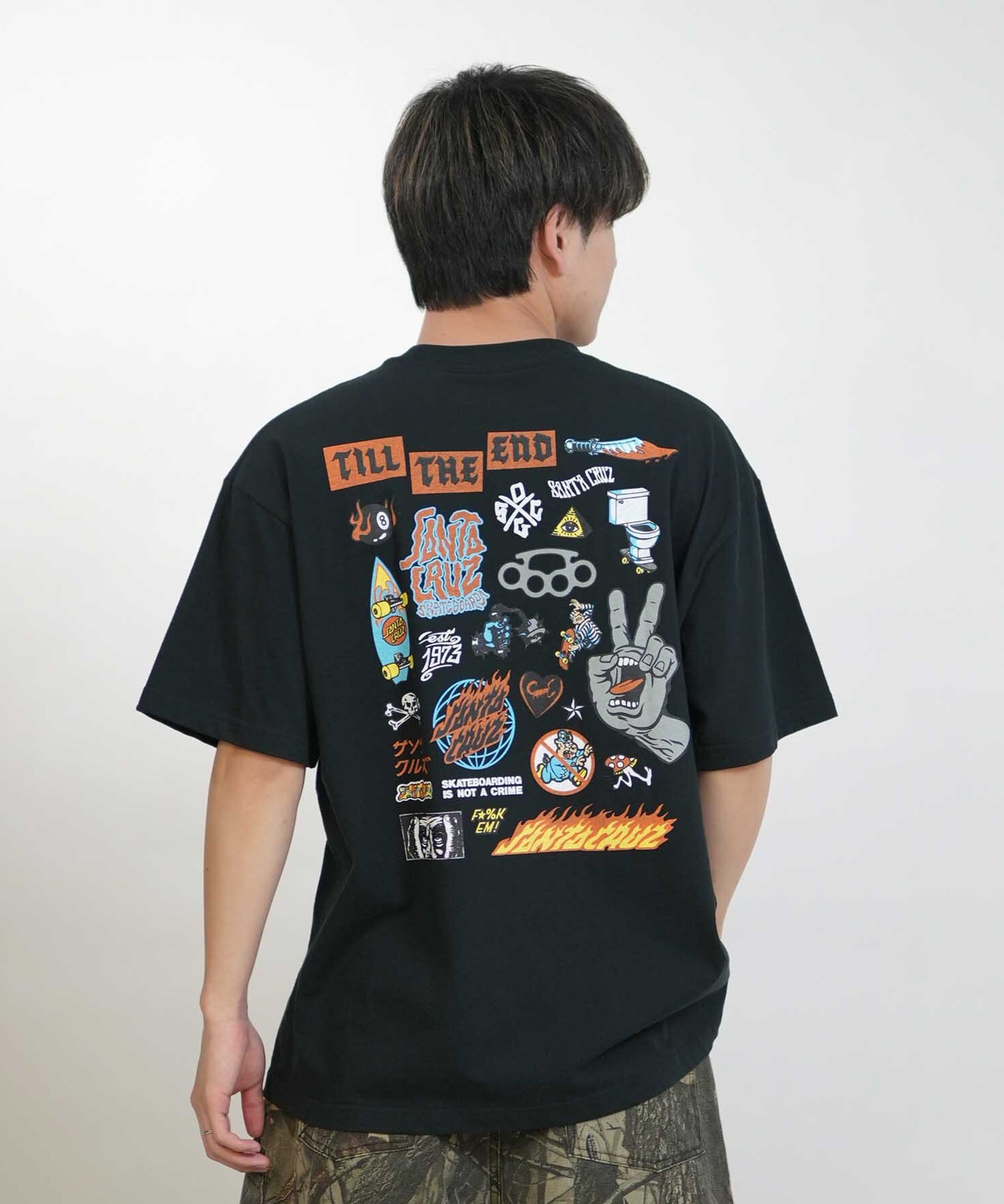 SANTA CRUZ サンタクルーズ 半袖 Tシャツ SC COLLECTOR MAP S S TEE