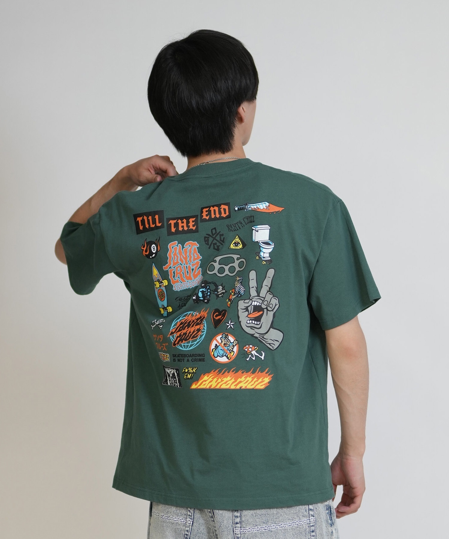 SANTA CRUZ サンタクルーズ 半袖 Tシャツ SC COLLECTOR MAP S S TEE