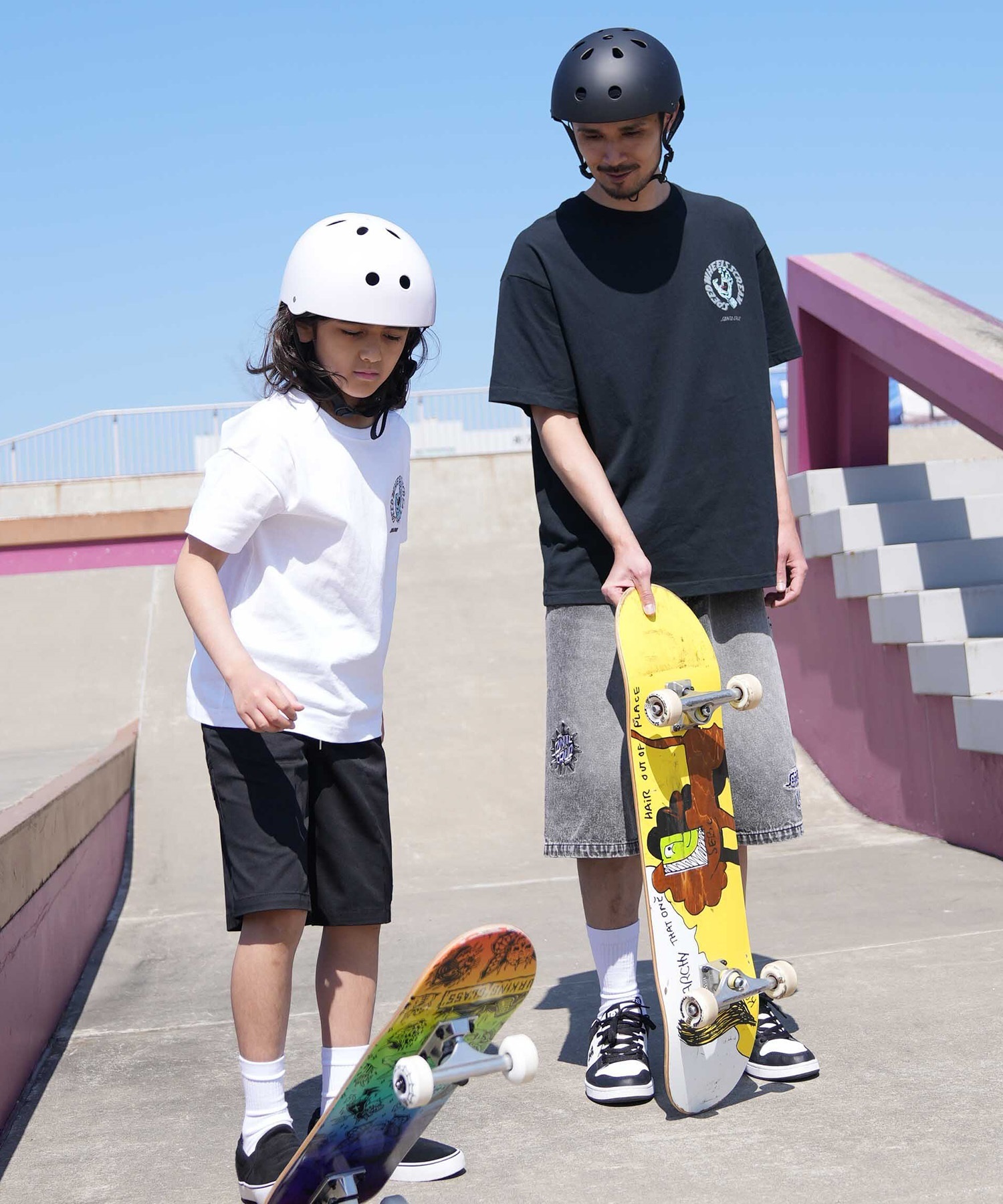 SANTA CRUZ サンタクルーズ 半袖 Tシャツ SPEEDWHEELS タトゥーHAND SS