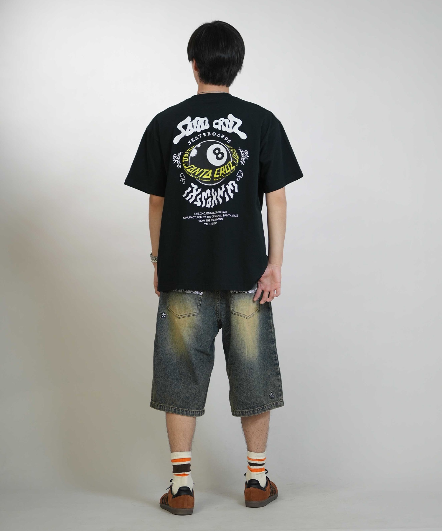 【ほぼ新品】BPN 黒 レースアップ 半袖Tシャツ Ellno Loset（エルノロゼット） tシャツ 「機能性付き」ローズ刺繍