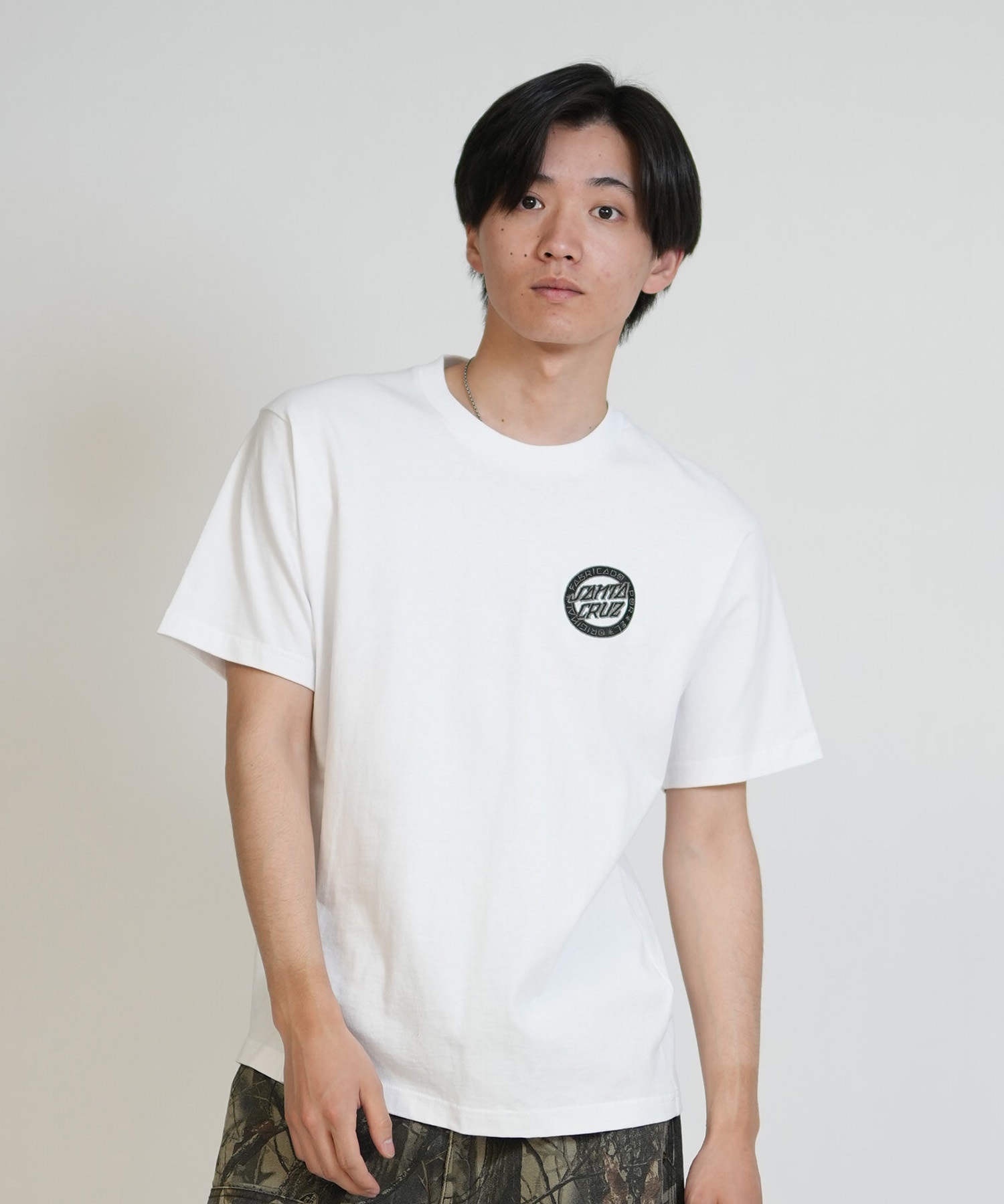 SANTA CRUZ サンタクルーズ 半袖 Tシャツ メンズ シンプル LOCO DOT