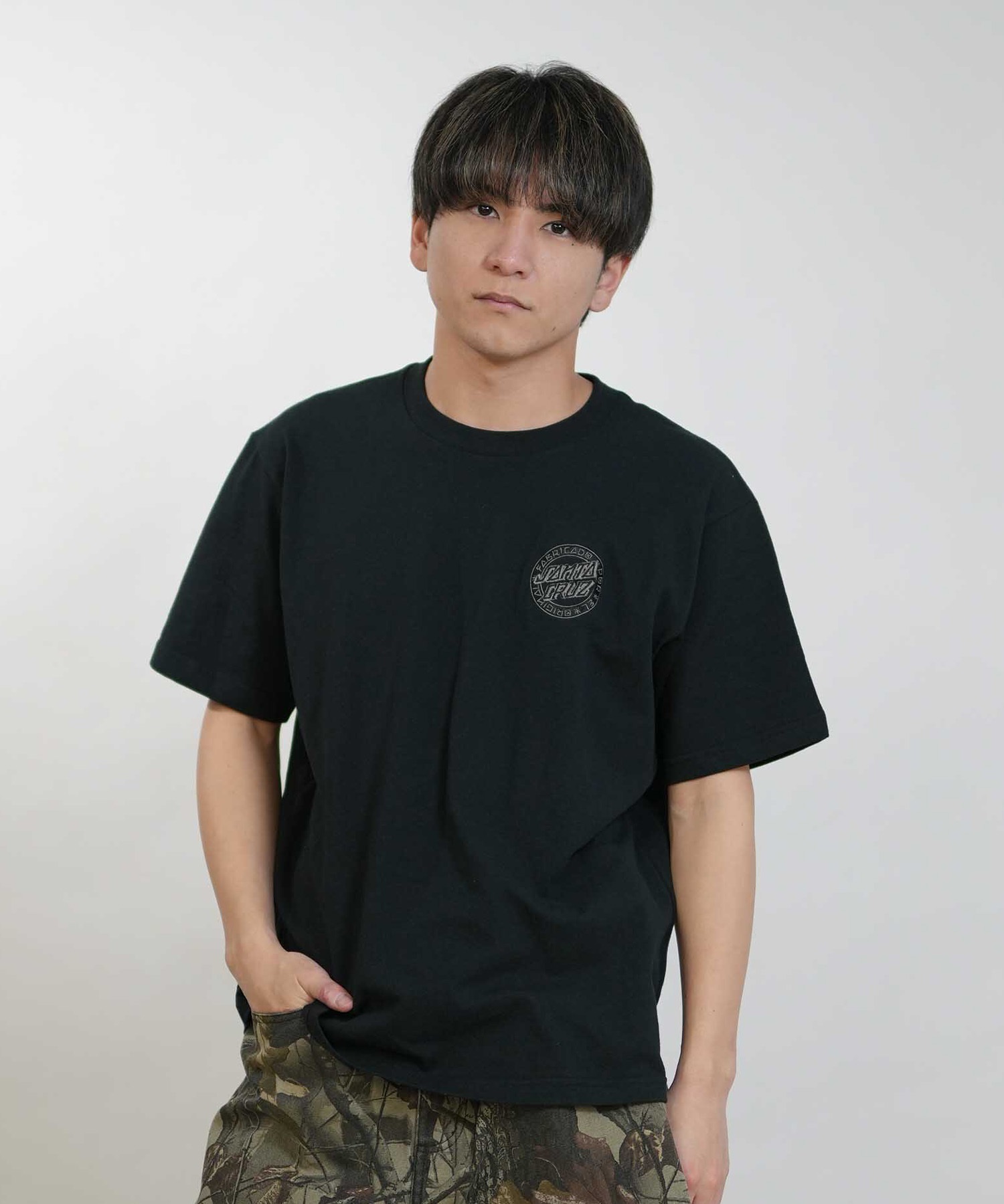 SANTA CRUZ サンタクルーズ 半袖 Tシャツ メンズ シンプル LOCO DOT