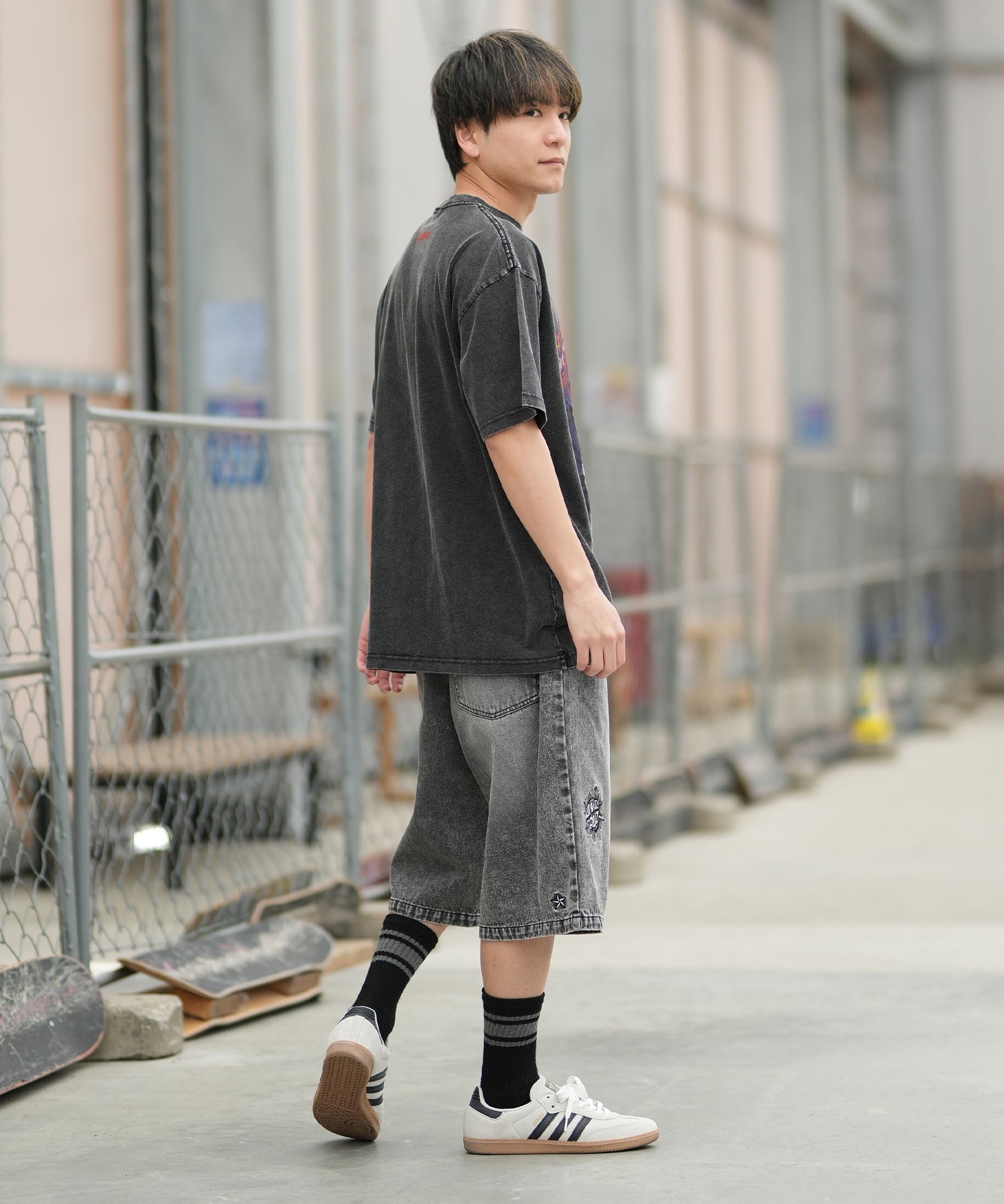 SANTA CRUZ サンタクルーズ 半袖 Tシャツ メンズ 古着風 ヴィンテージ