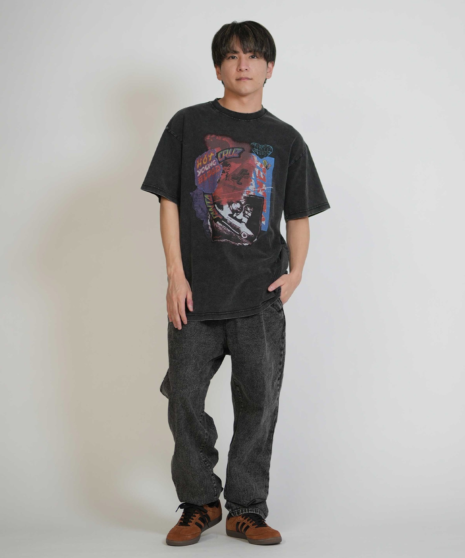 SANTA CRUZ サンタクルーズ 半袖 Tシャツ メンズ 古着風 ヴィンテージ