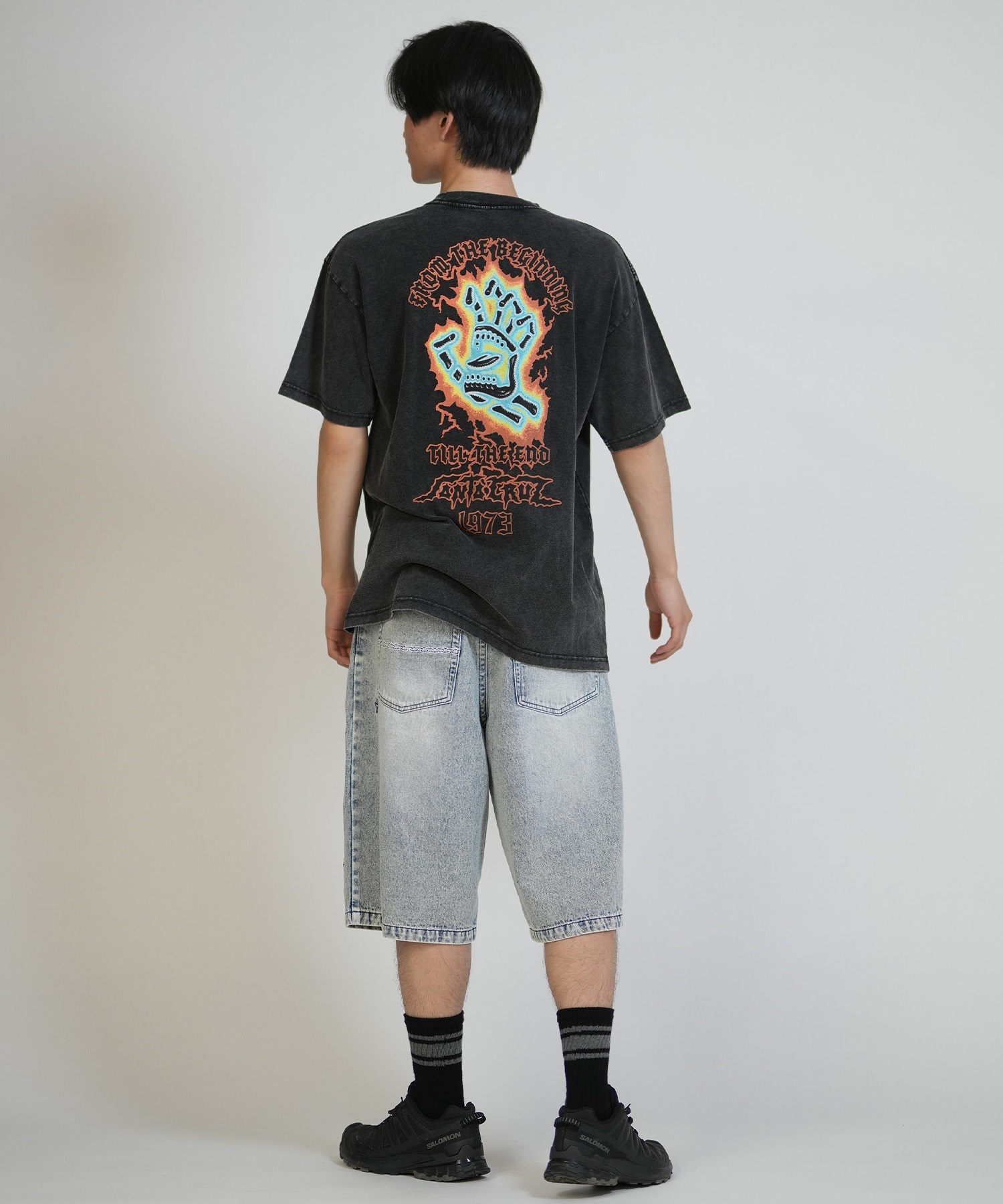 SANTA CRUZ サンタクルーズ 半袖 Tシャツ メンズ 古着風 ヴィンテージ
