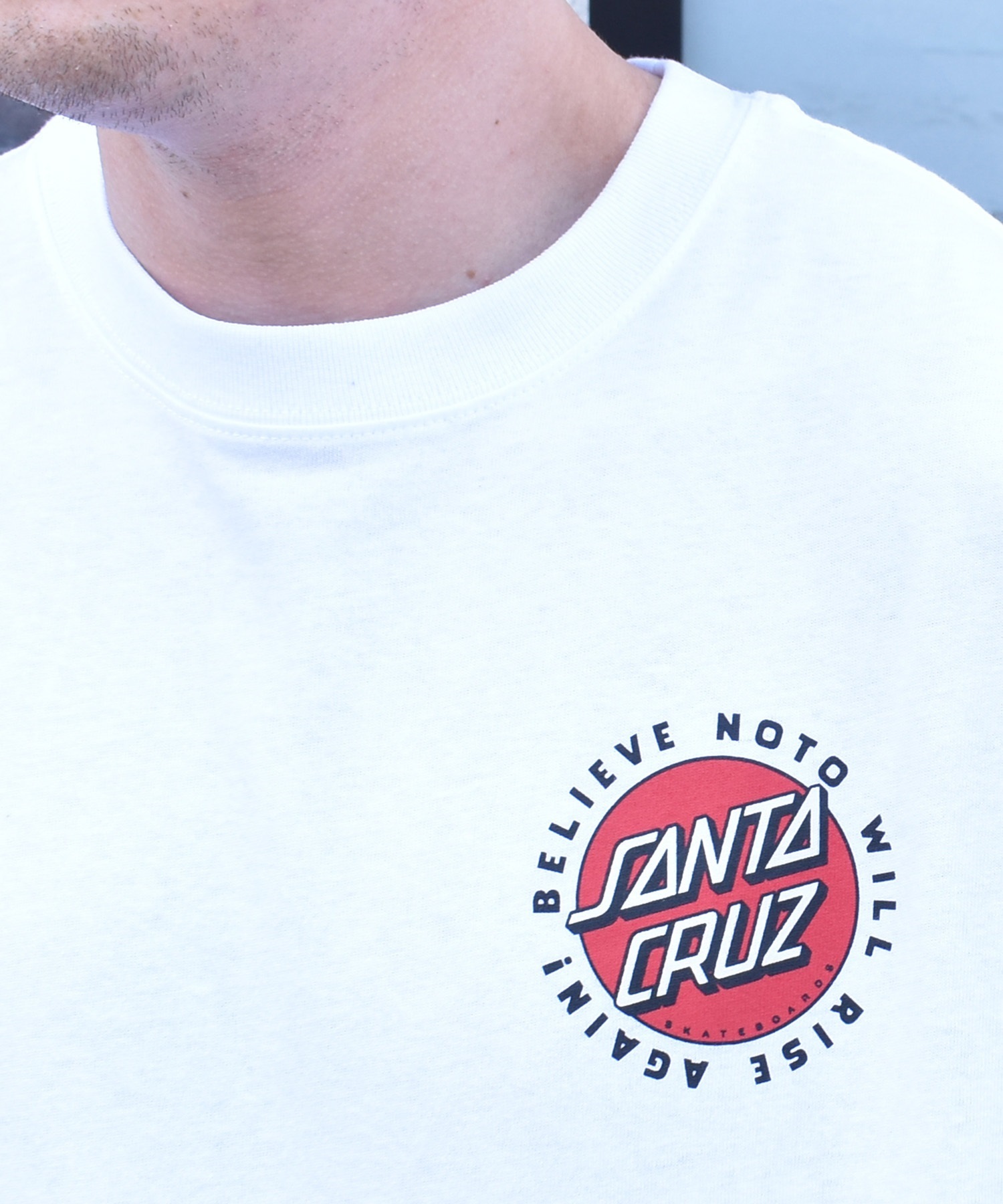 SANTA CRUZ サンタクルーズ 半袖 Tシャツ メンズ バックプリント PEACE FOR NOTO SS TEE 502262408 ムラサキスポーツ限定(WHITE-XS)