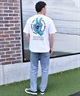 SANTA CRUZ サンタクルーズ 半袖 Tシャツ メンズ バックプリント PEACE FOR NOTO SS TEE 502262408 ムラサキスポーツ限定(WHITE-XS)