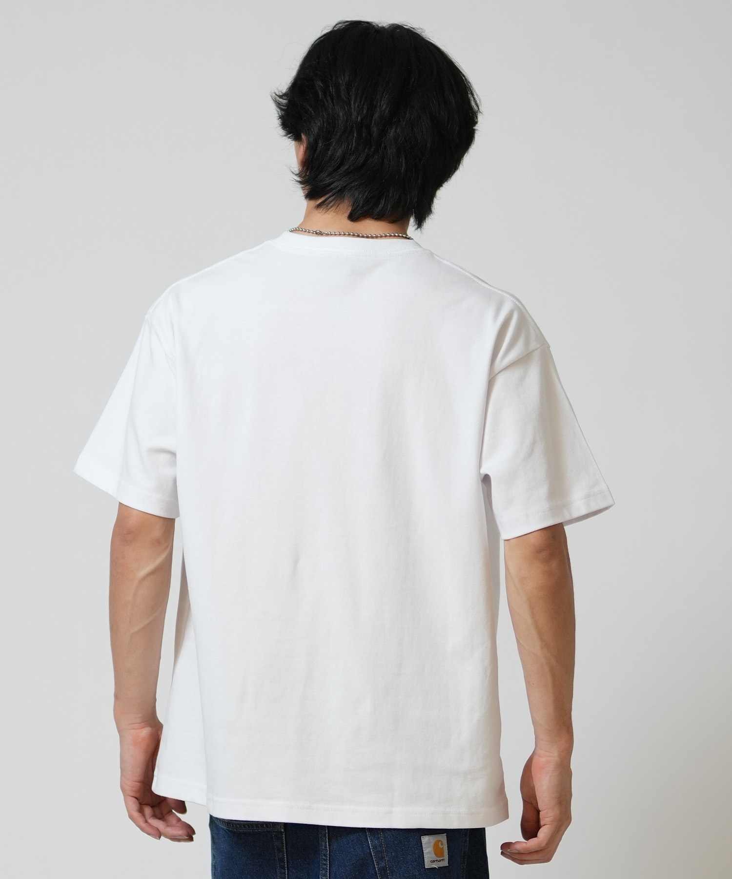 SANTA CRUZ サンタクルーズ 半袖 Tシャツ メンズ ワンポイント WIRD 