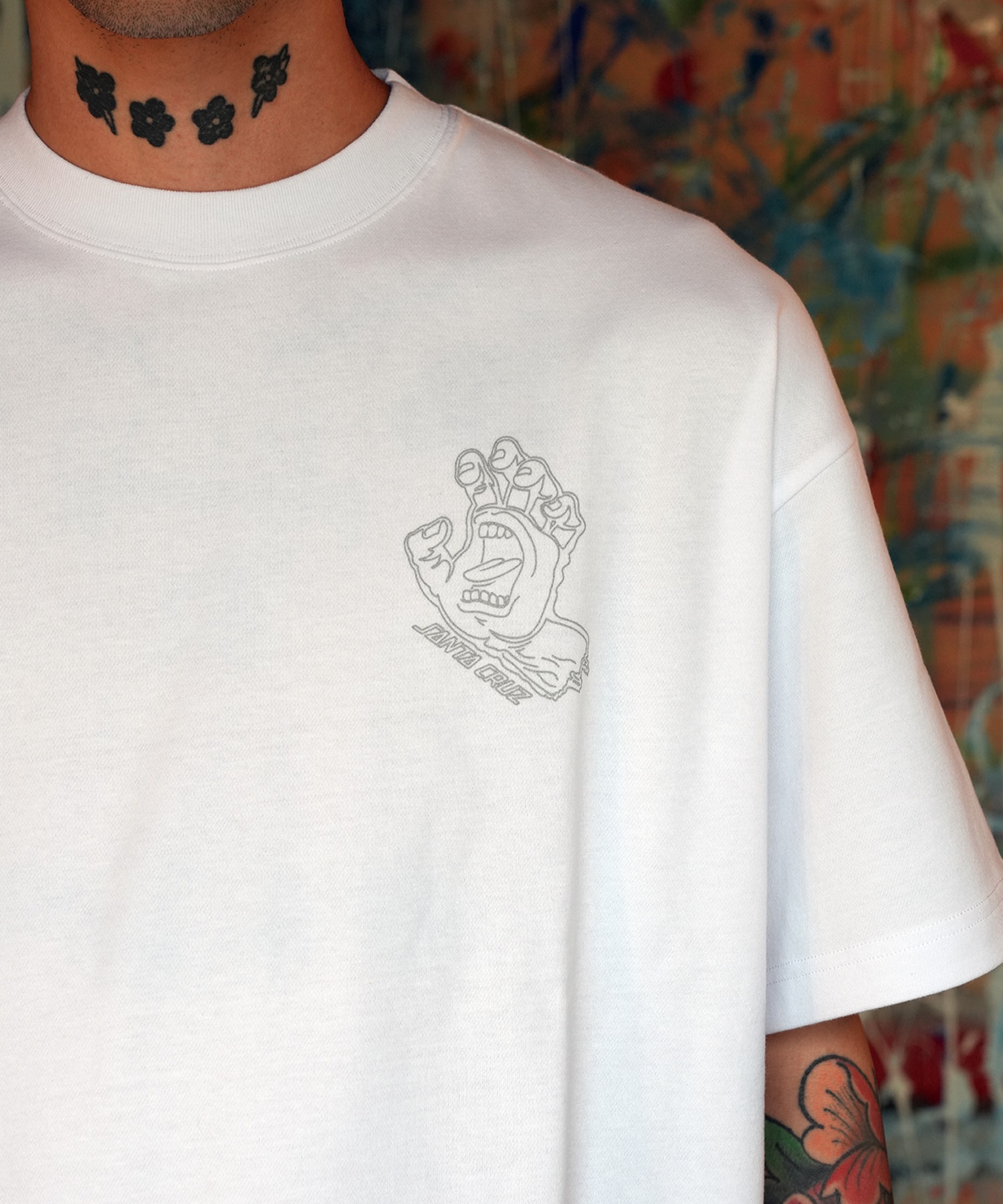 SANTA CRUZ サンタクルーズ 半袖 Tシャツ メンズ 吸水速乾 VOID HAND