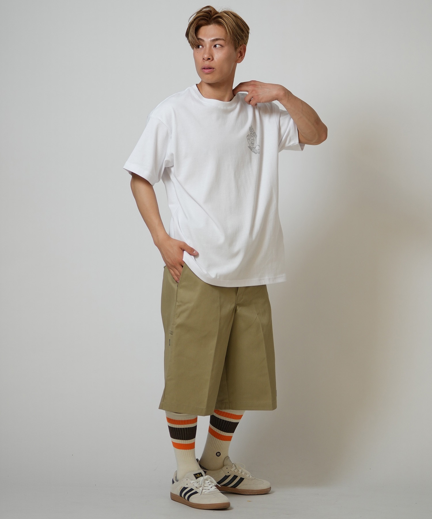 SANTA CRUZ サンタクルーズ 半袖 Tシャツ メンズ 吸水速乾 VOID HAND