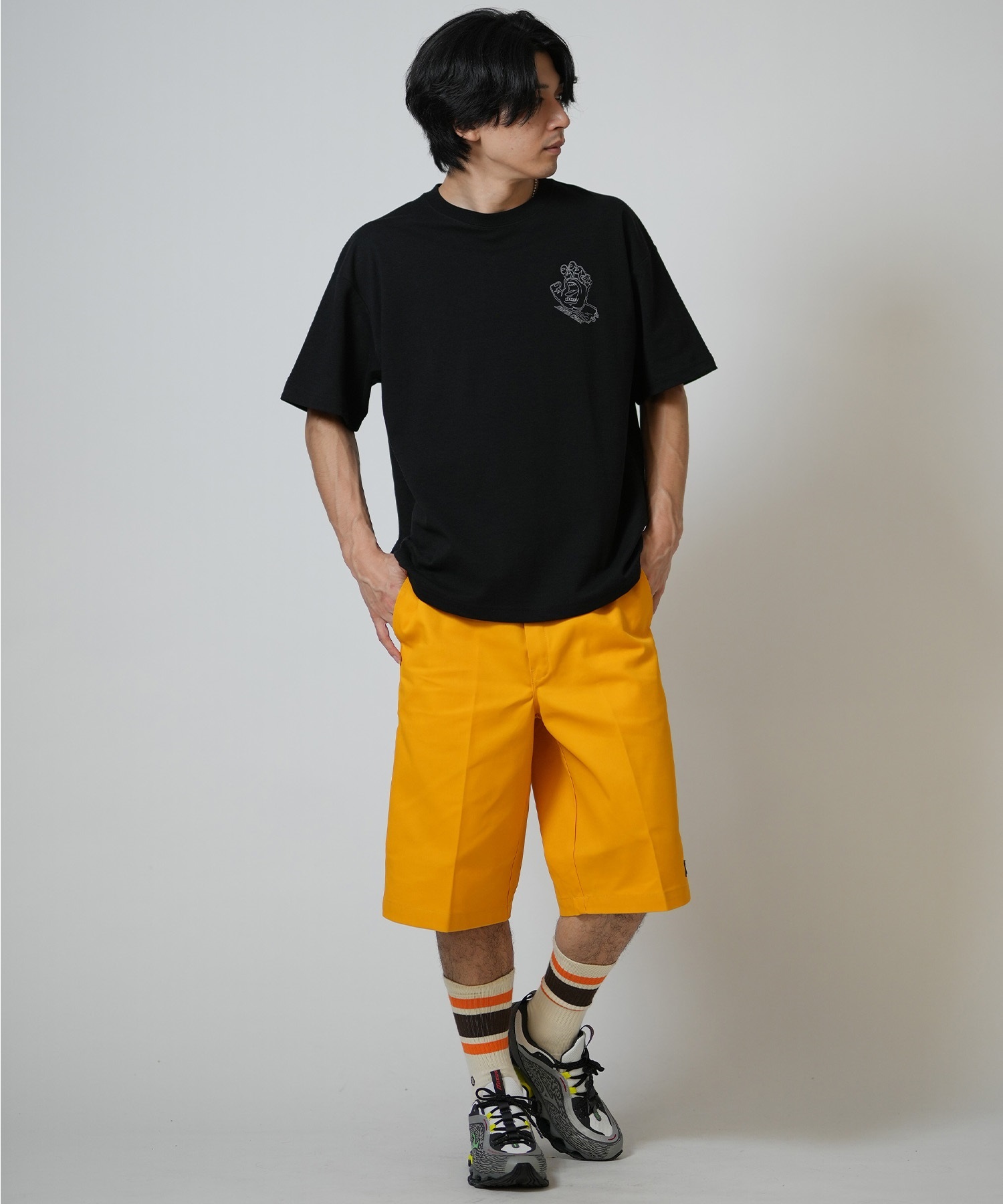 SANTA CRUZ サンタクルーズ 半袖 Tシャツ メンズ 吸水速乾 VOID HAND
