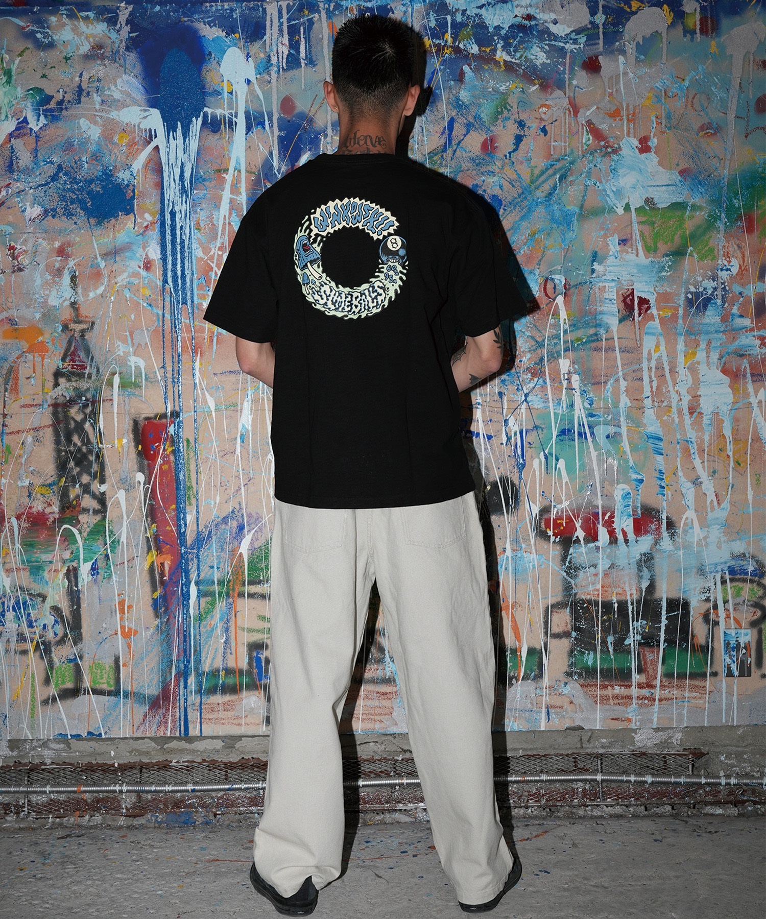 SANTA CRUZ サンタクルーズ 半袖 Tシャツ メンズ バックプリント