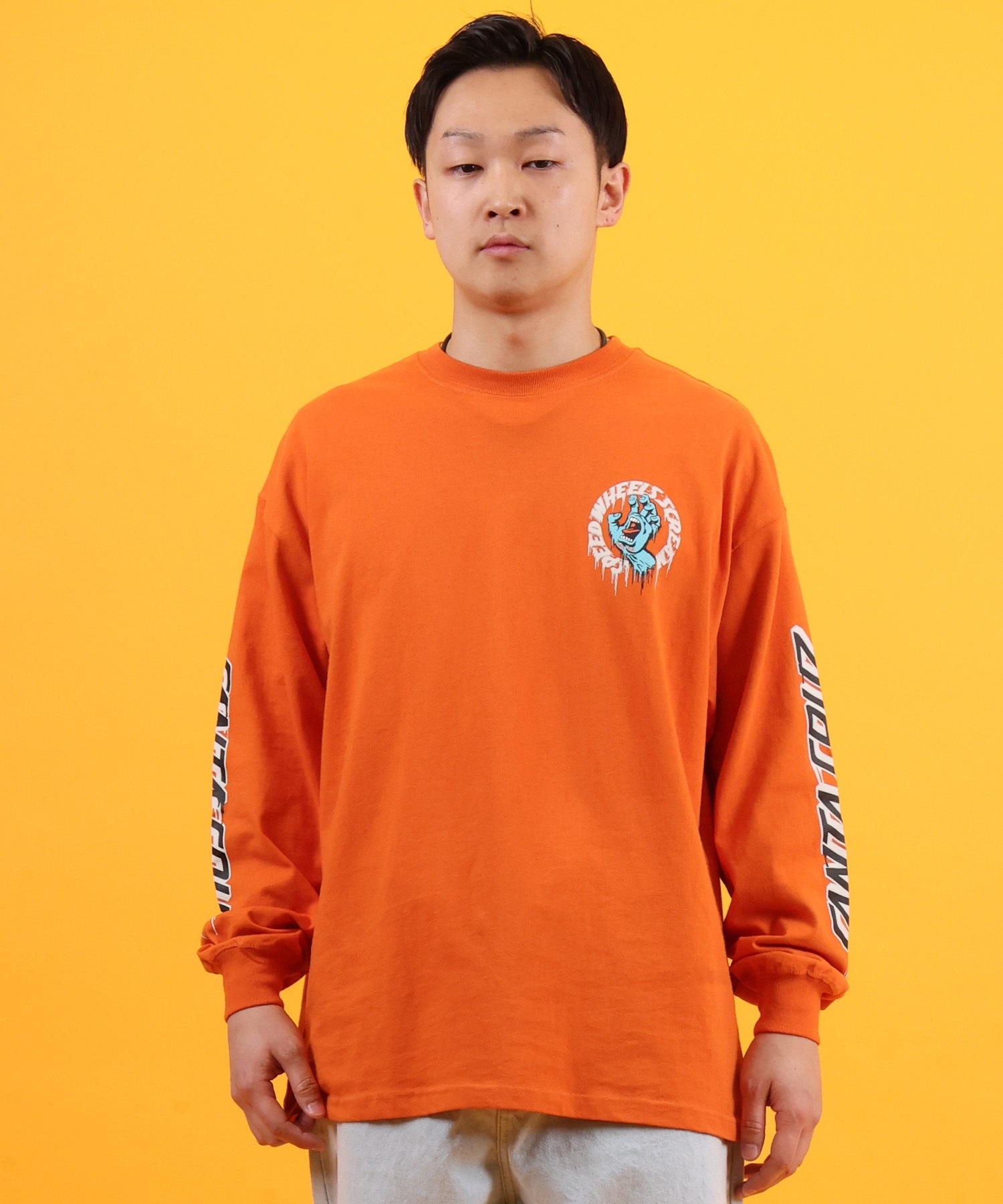 SANTA CRUZ サンタクルーズ 長袖 Tシャツ ロンT メンズ バックプリント