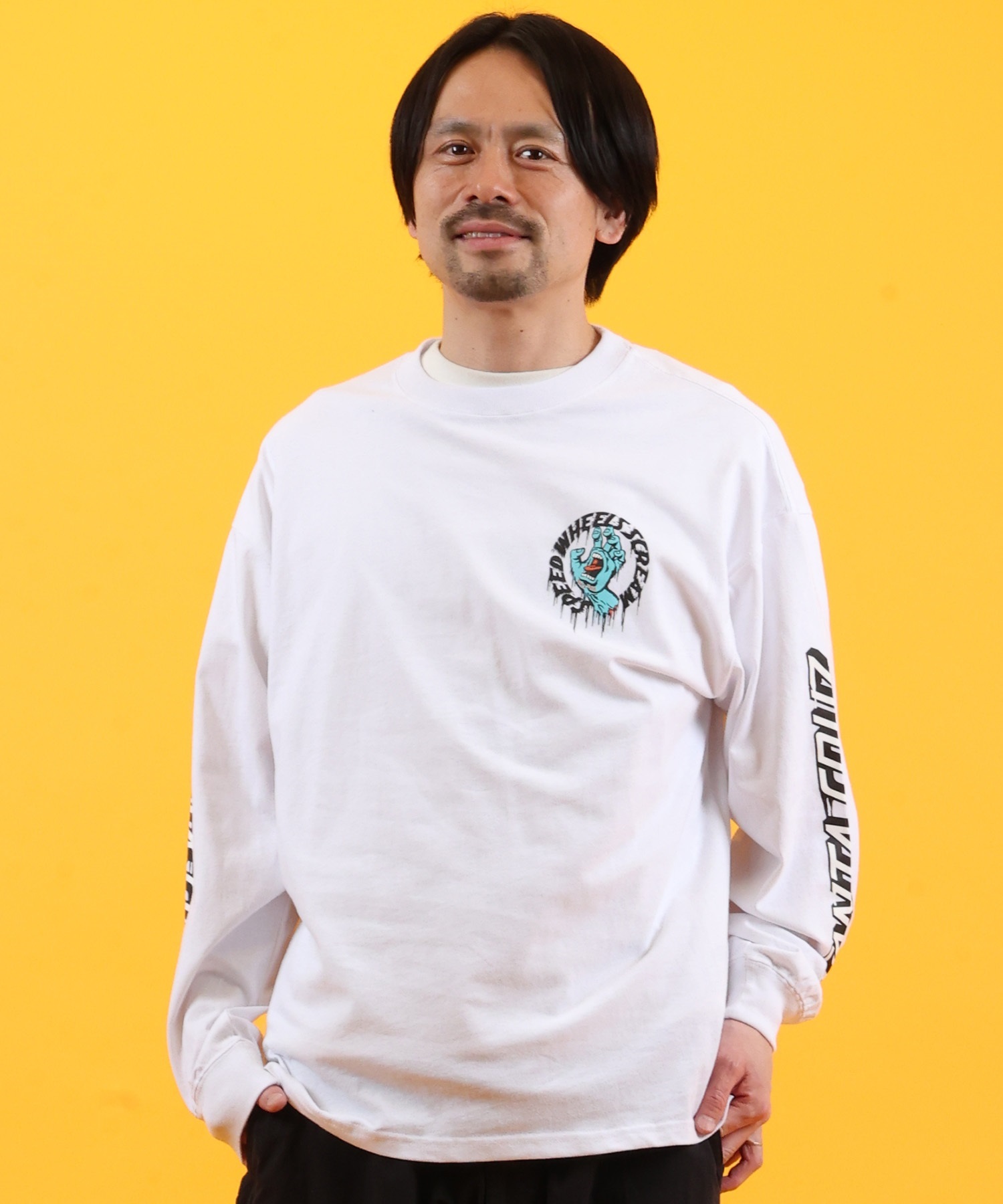 SANTA CRUZ サンタクルーズ 長袖 Tシャツ ロンT メンズ バックプリント 