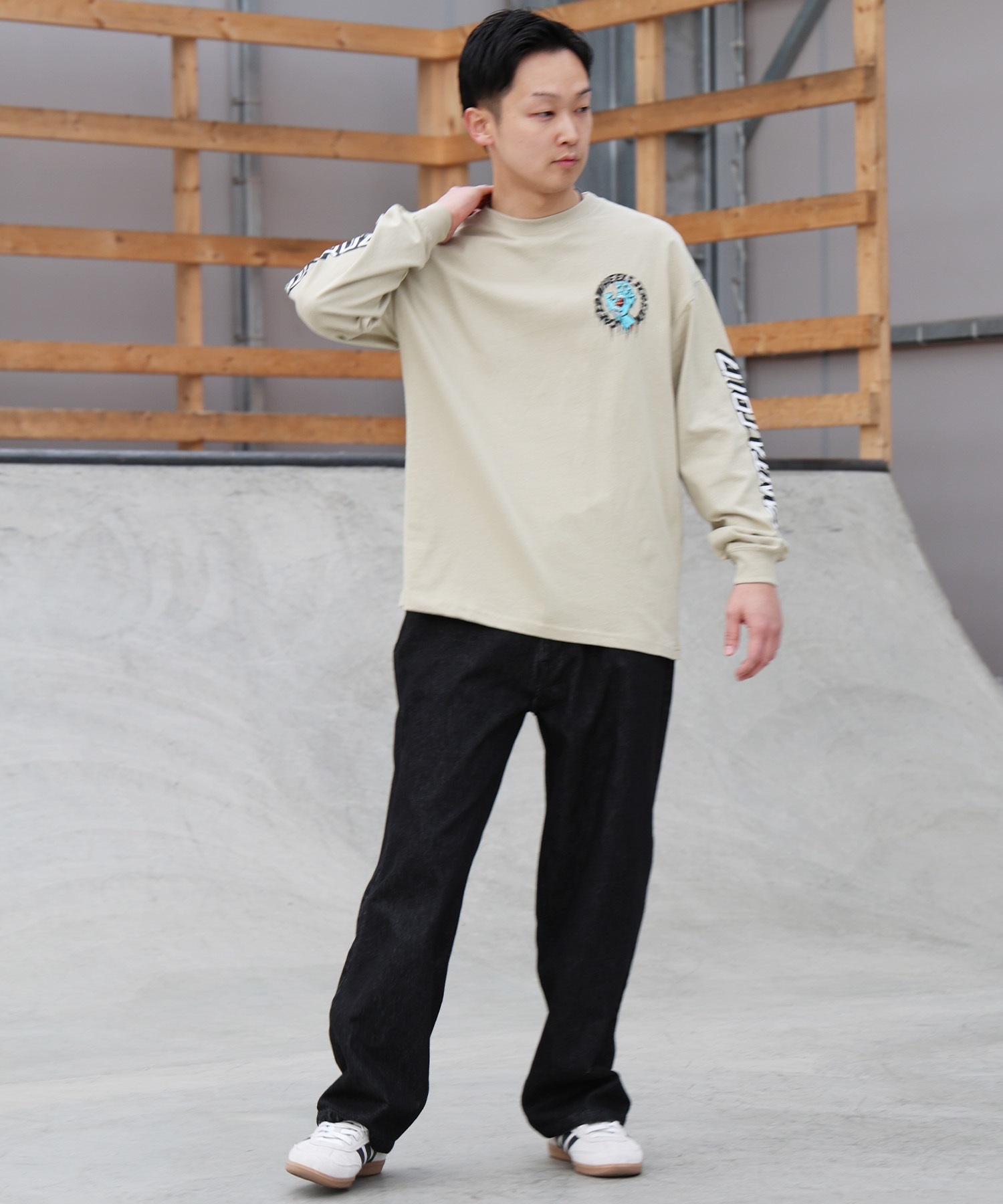 SANTA CRUZ サンタクルーズ 長袖 Tシャツ ロンT メンズ バックプリント
