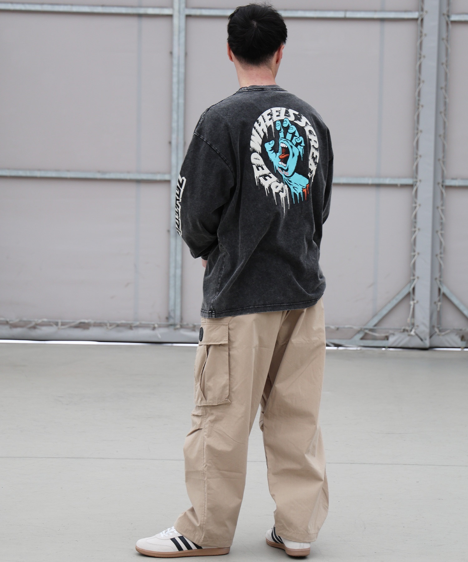 SANTA CRUZ サンタクルーズ 長袖 Tシャツ ロンT メンズ バックプリント