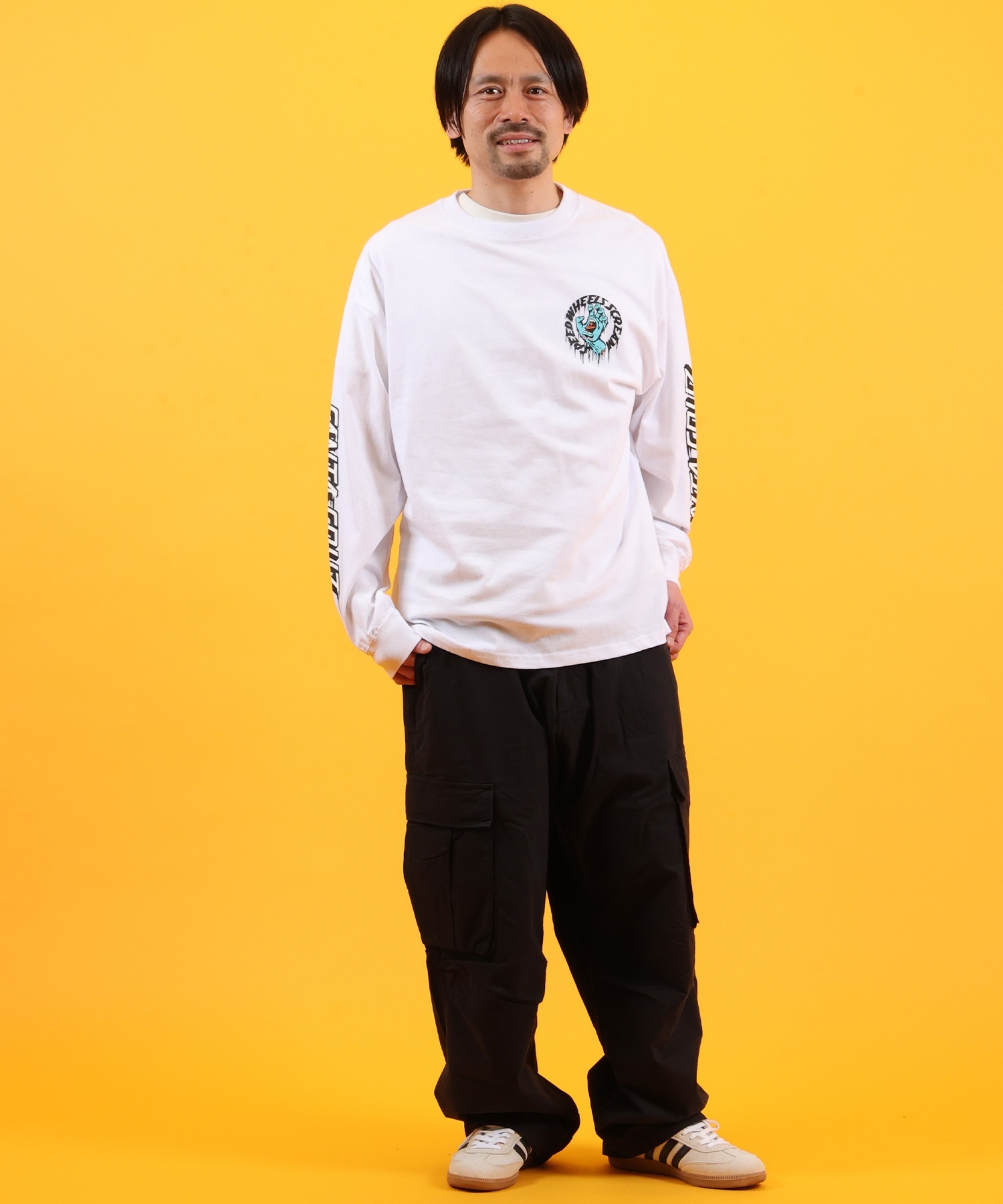 SANTA CRUZ サンタクルーズ 長袖 Tシャツ ロンT メンズ バックプリント